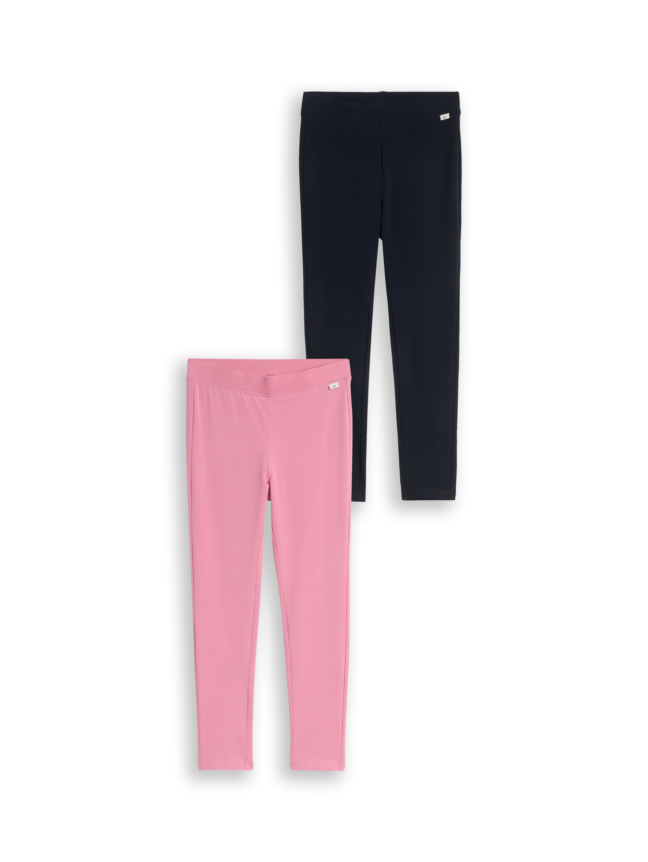 TOM TAILOR Leggings 2er Pack unifarben und gepunktet, für Girls