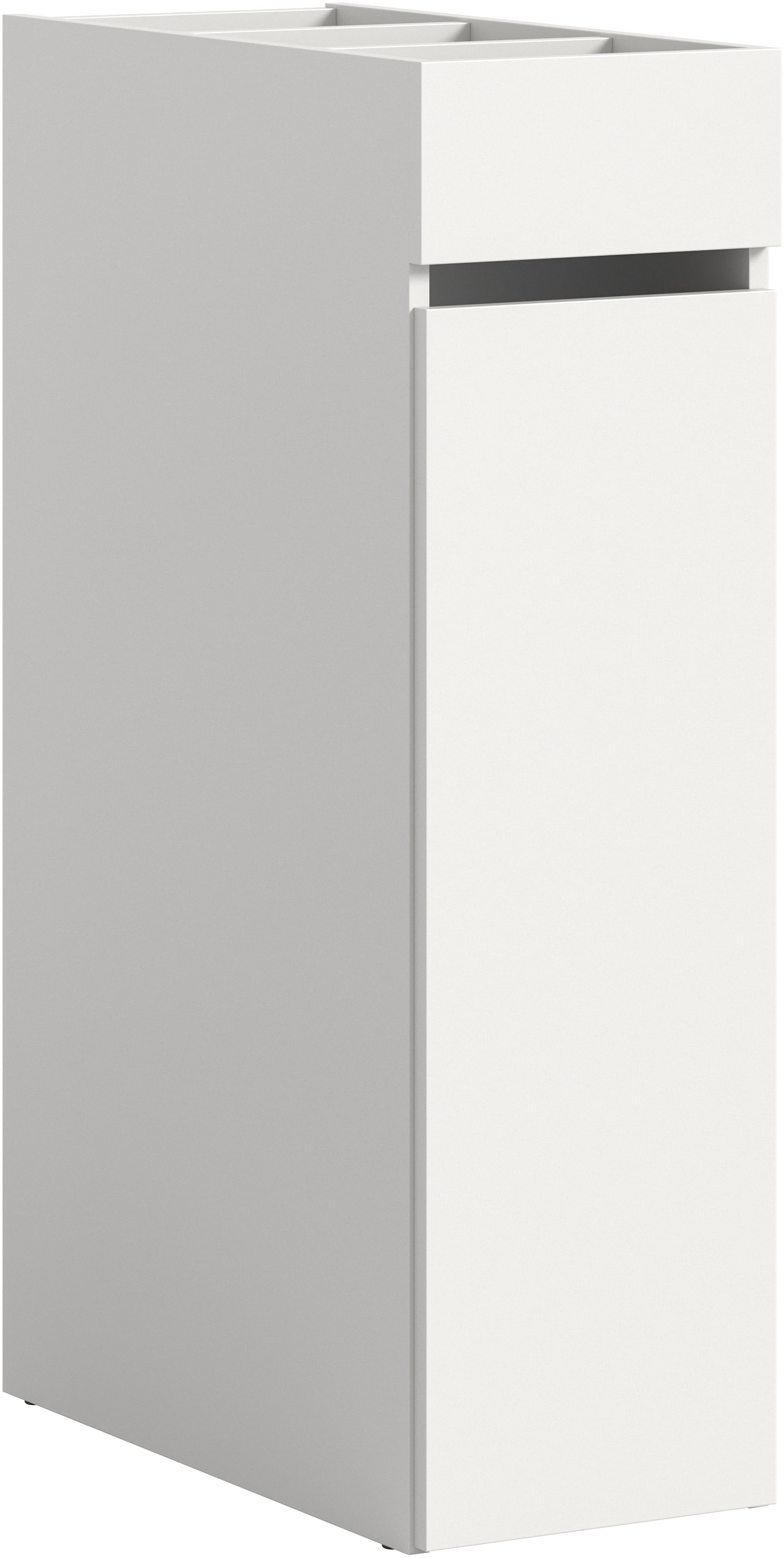 welltime Anbauregal "FALAS, Höhe 101cm, Apothekerauszug, 3 offene Ablagefächer" in verschiedenen Farben erhältlich, 1 Stk. tlg.