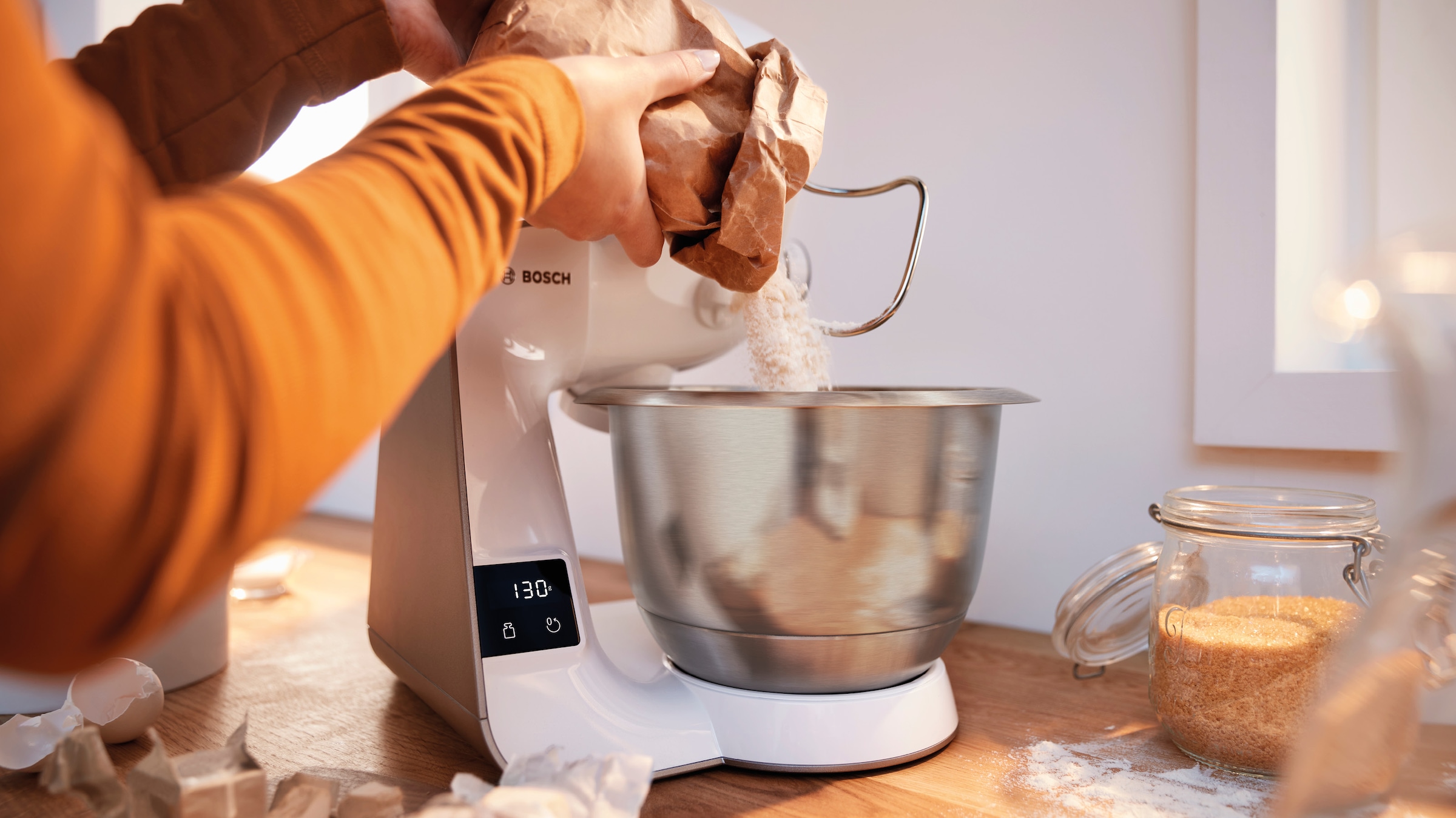 BOSCH Küchenmaschine »MUM5XL74« 7 Stufen, Fleischwolf, Würfelschneider, zusätz. Kunststoffschüssel