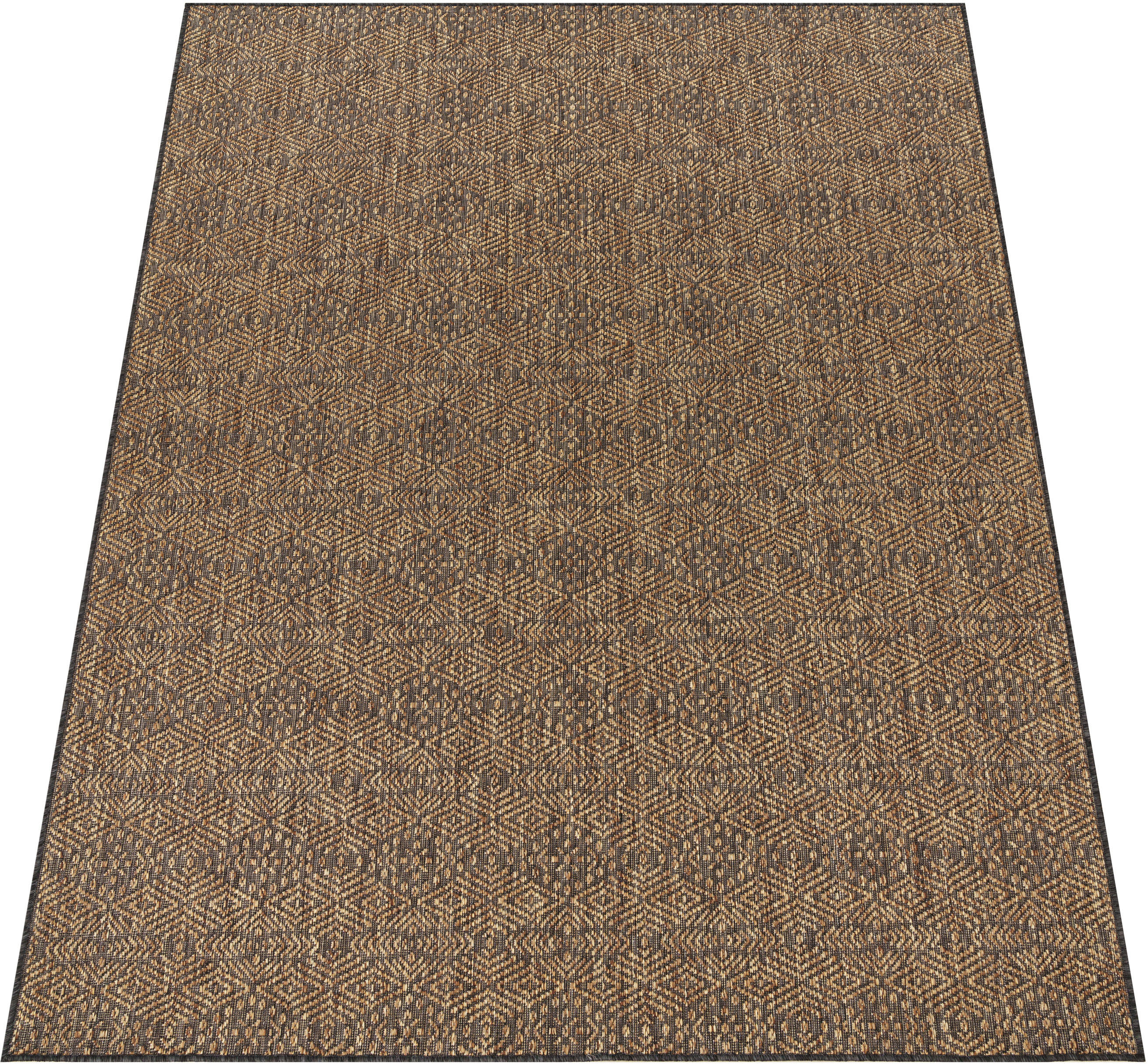 Paco Home Teppich »Illusion 329«, In- geeignet | auf modernes Design, Outdoor BAUR Rechnung rechteckig, Flachgewebe, und Rauten