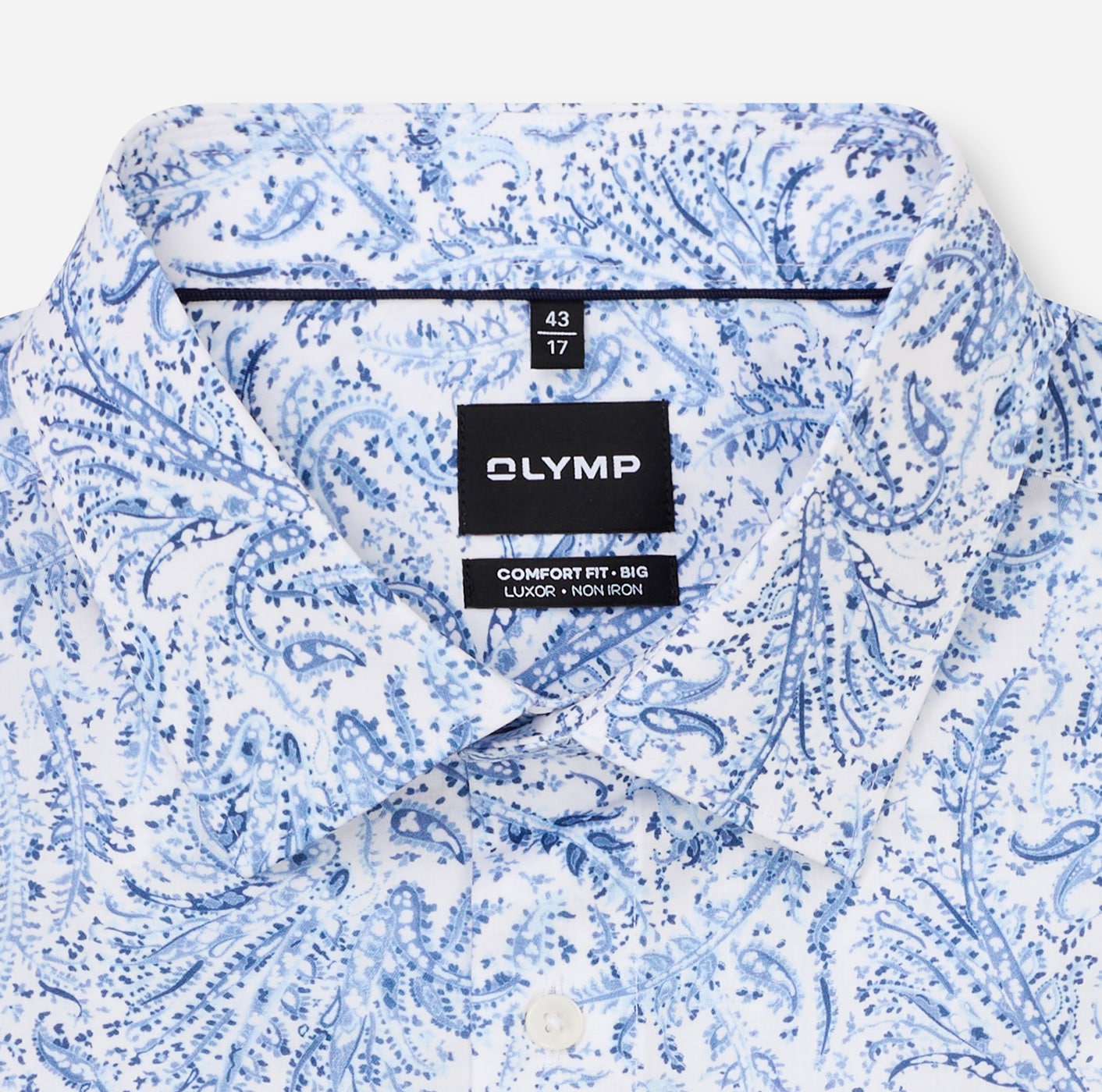 OLYMP Langarmhemd »Big & Tall« New Kentkragen, comfort fit