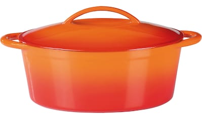 GSW Bräter »Orange Shadow«, Gusseisen, (1 tlg.), 7 Liter, Induktion kaufen