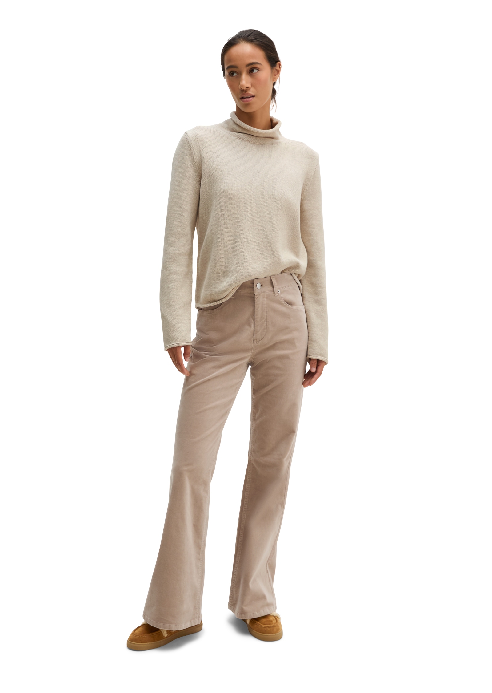 Marc O'Polo Rollkragenpullover »slim regular aus Organic Cotton«