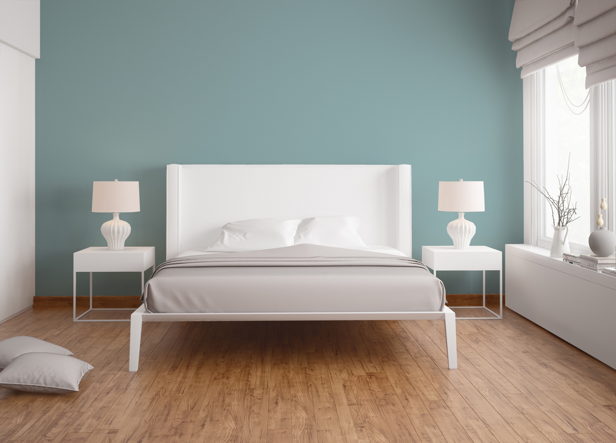 A.S. Création Vliestapete »Landhaustapete mit Pünktchen«, matt-gemustert-neutral, Punktetapete Tapeten Wohnzimmer Schlafzimmer Küche modern Design Optik