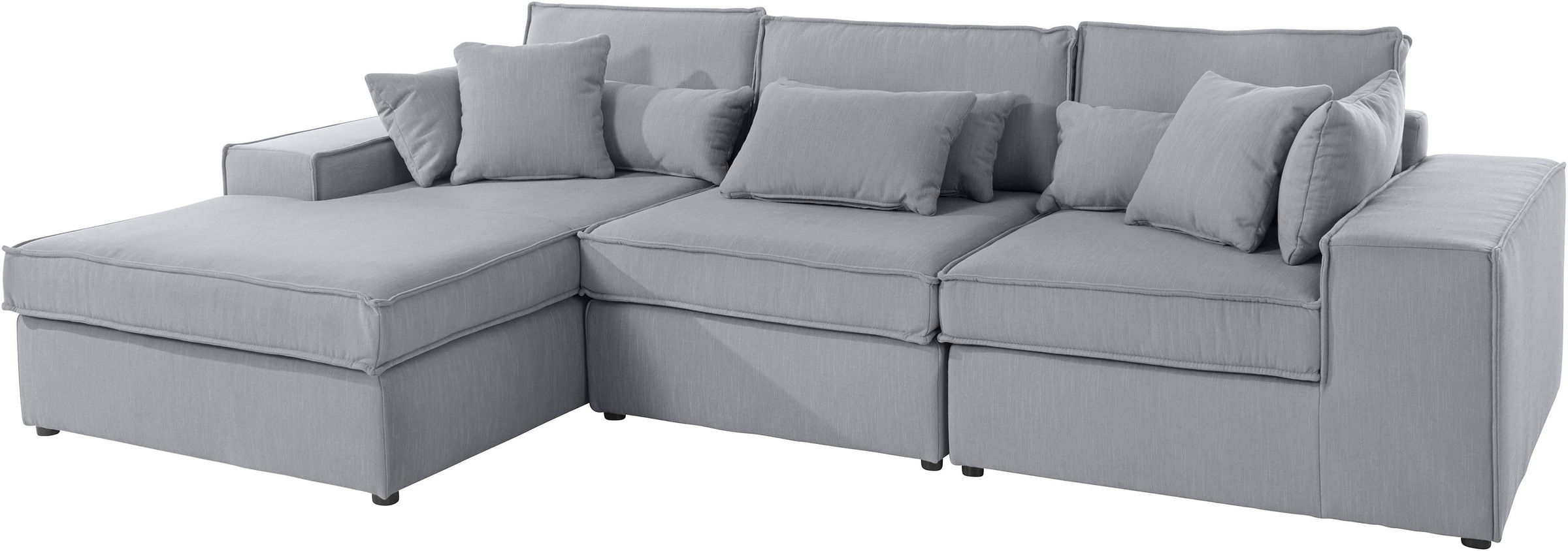 Thumbnail - OTTO home Ecksofa "Florid L-Form" 3 Teile, bestehend aus Modulen, viele Bezugsqualitäten, auch in Cord