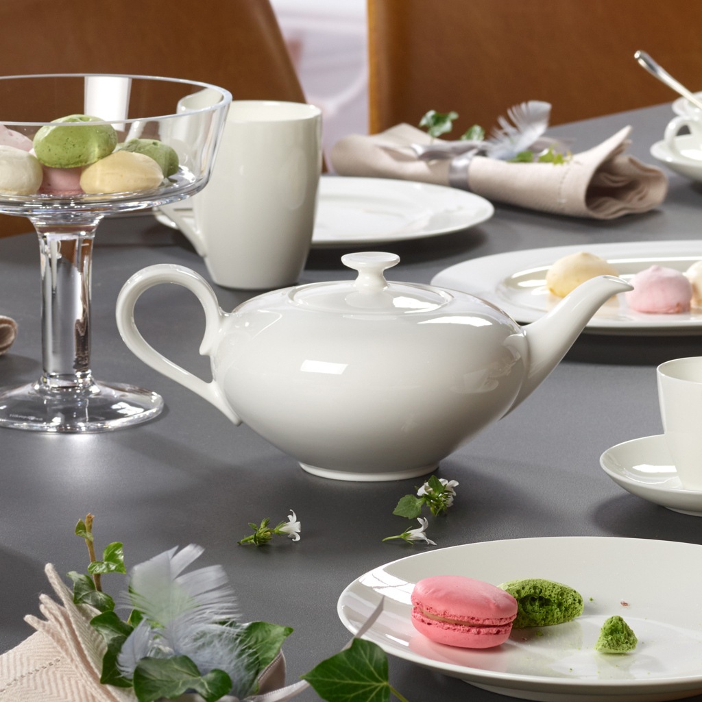 Villeroy & Boch Teekanne "Teekanne Anmut 1 l weiß" günstig online kaufen