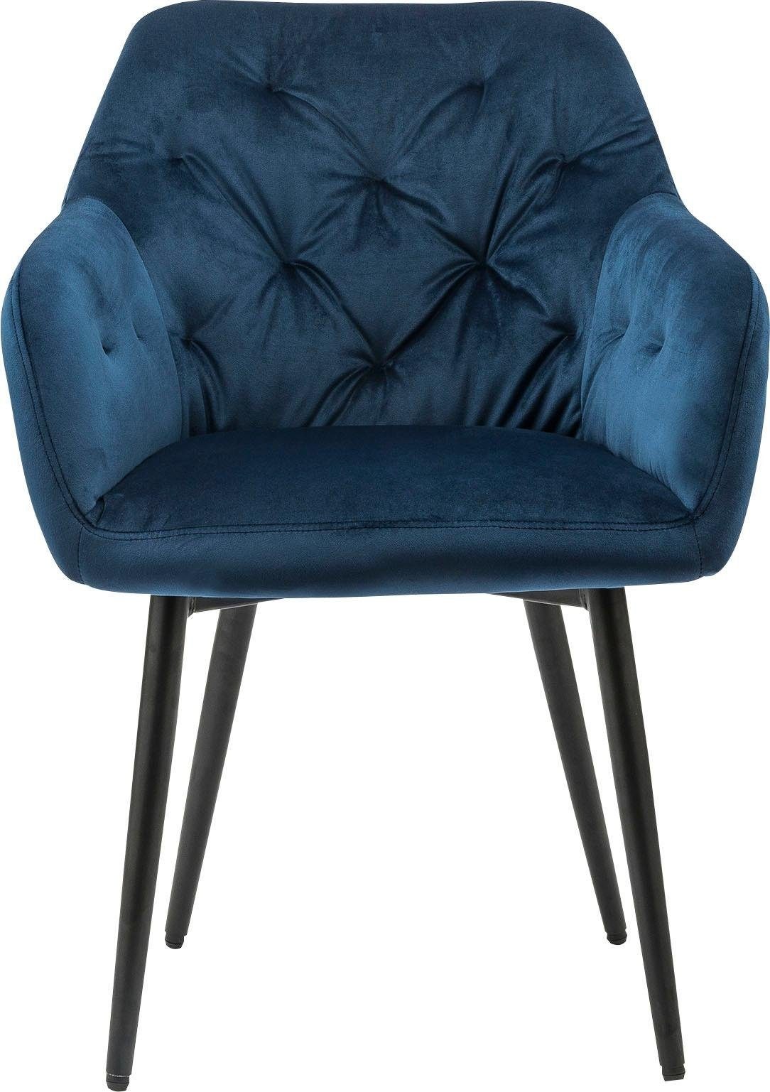 SalesFever Esszimmerstuhl "Coventry Komfortabler Polstertuhl im eleganten S günstig online kaufen