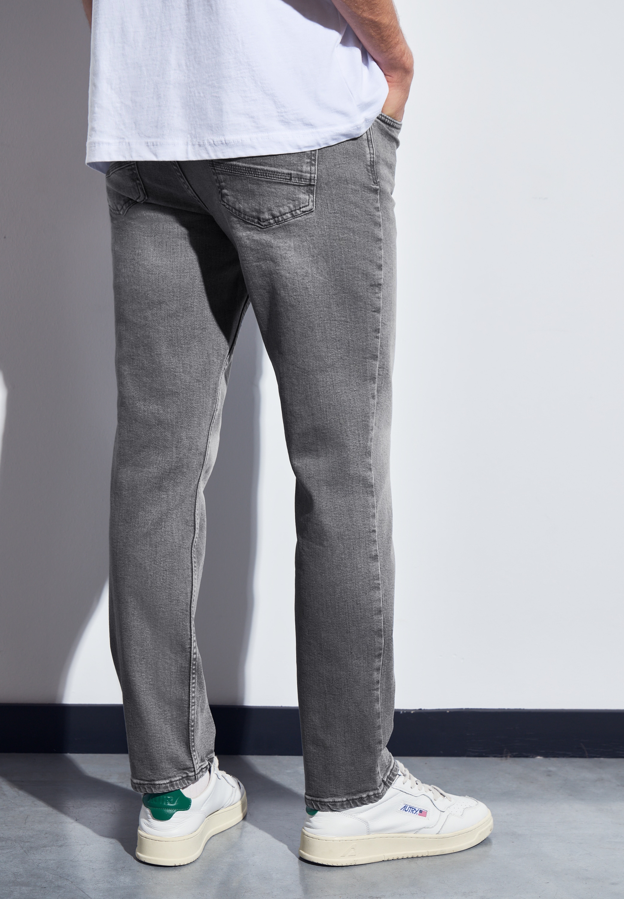 STREET ONE MEN Regular-fit-Jeans, aus Baumwolle mit Stretchanteil günstig online kaufen