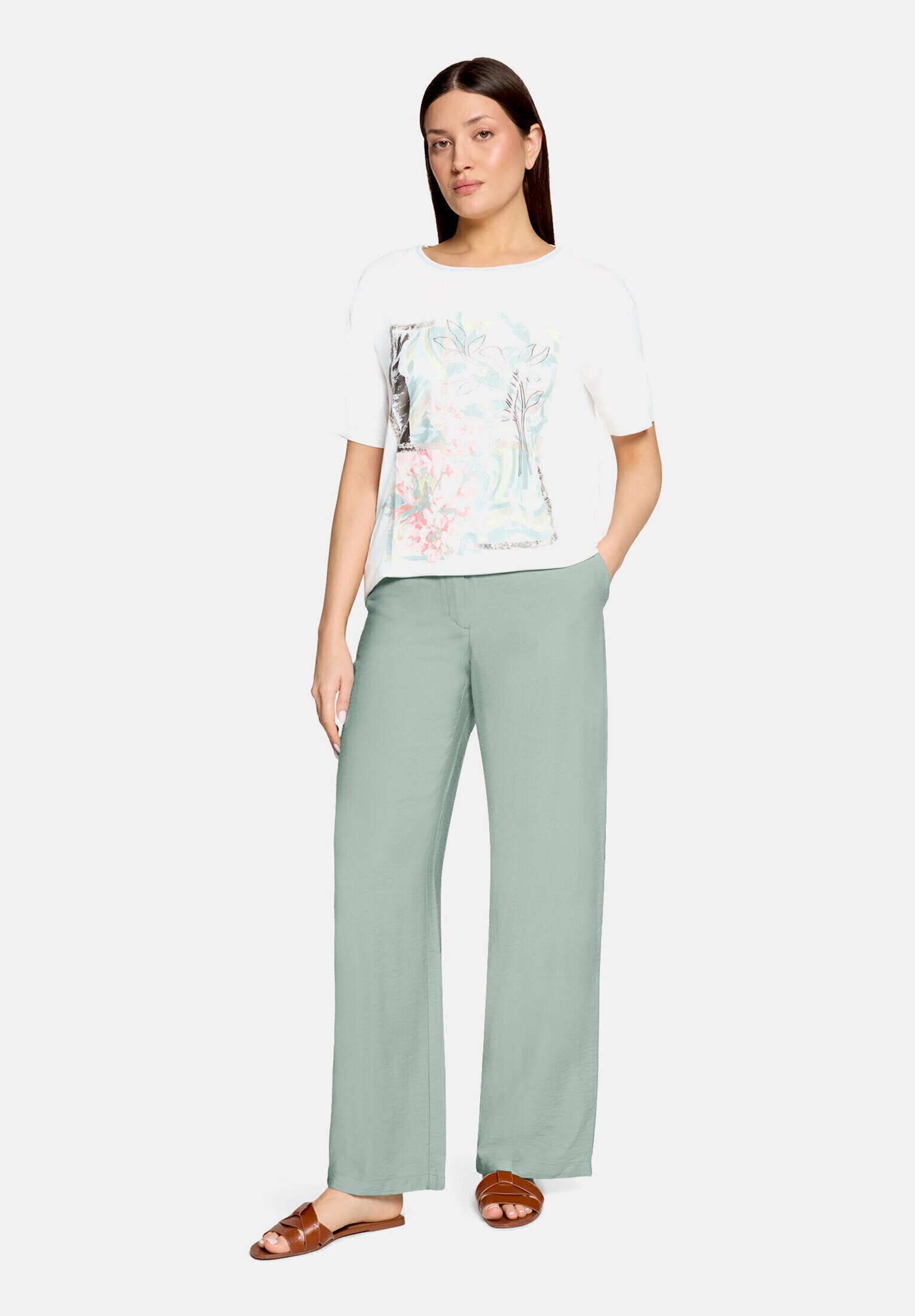Betty Barclay Kurzarmshirt "Damen mit Rippbündchen" 1 Stk.