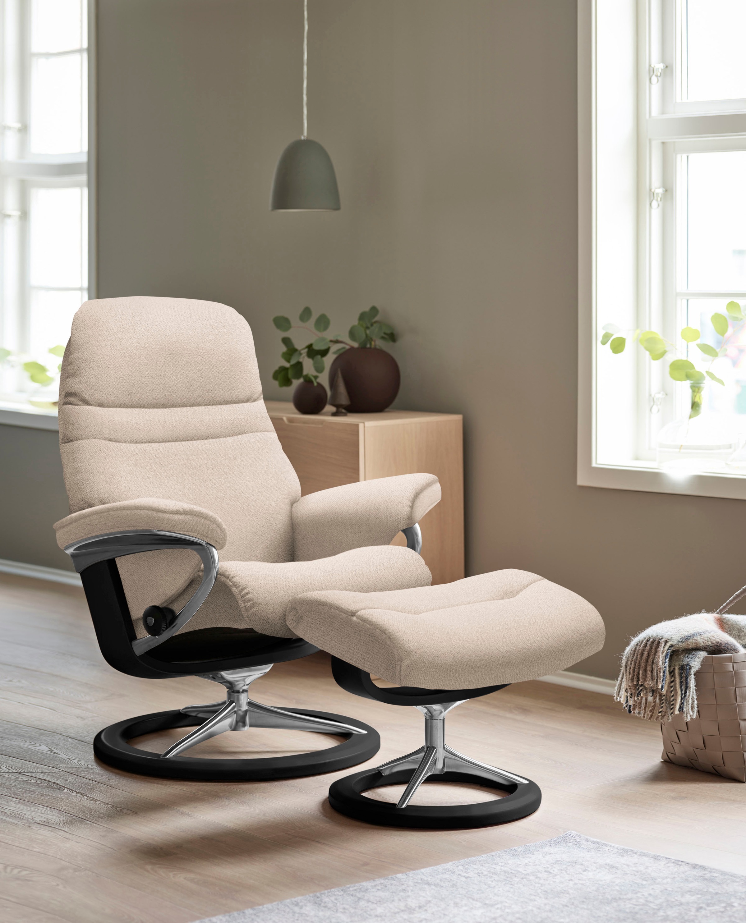 Stressless® Relaxsessel »Sunrise«, mit Signature Base, Größe S, Gestell Schwarz