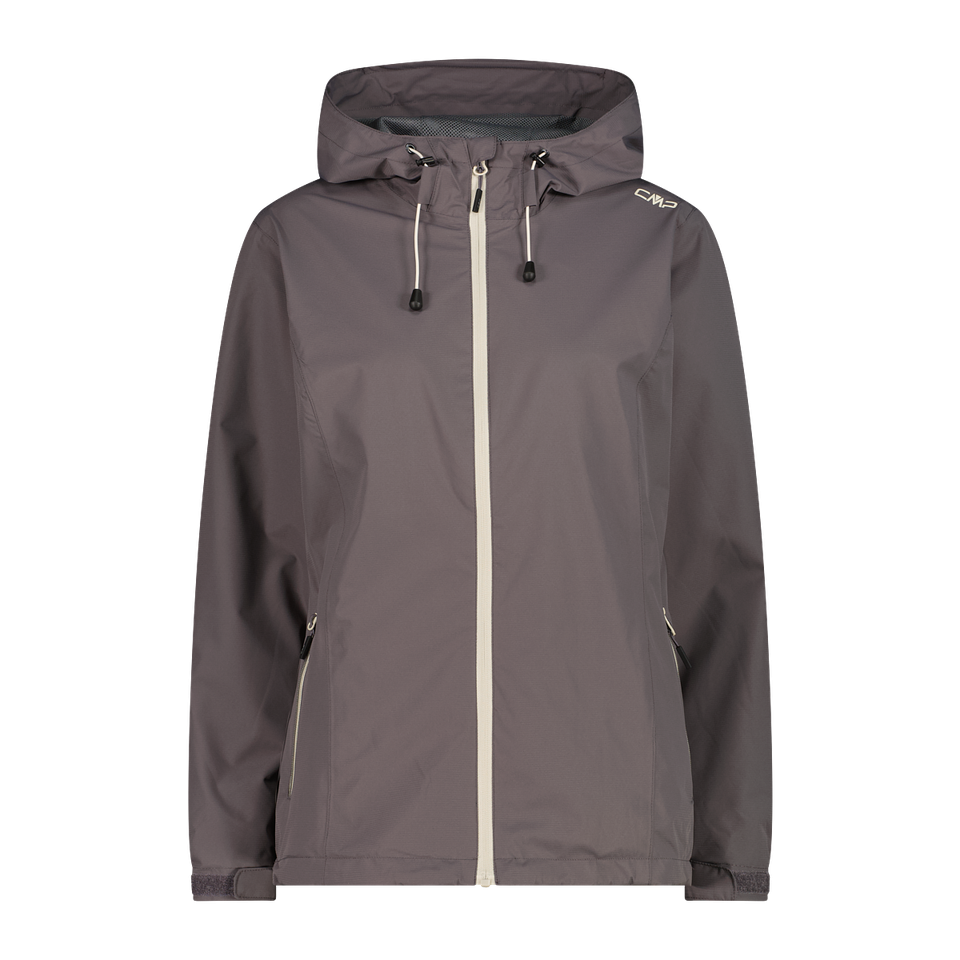 CMP Regenjacke »WOMAN JACKET FIXED HOOD« mit Kapuze mit Kapuze, wasserdicht, winddicht, atmungsaktiv, schnell trocknend