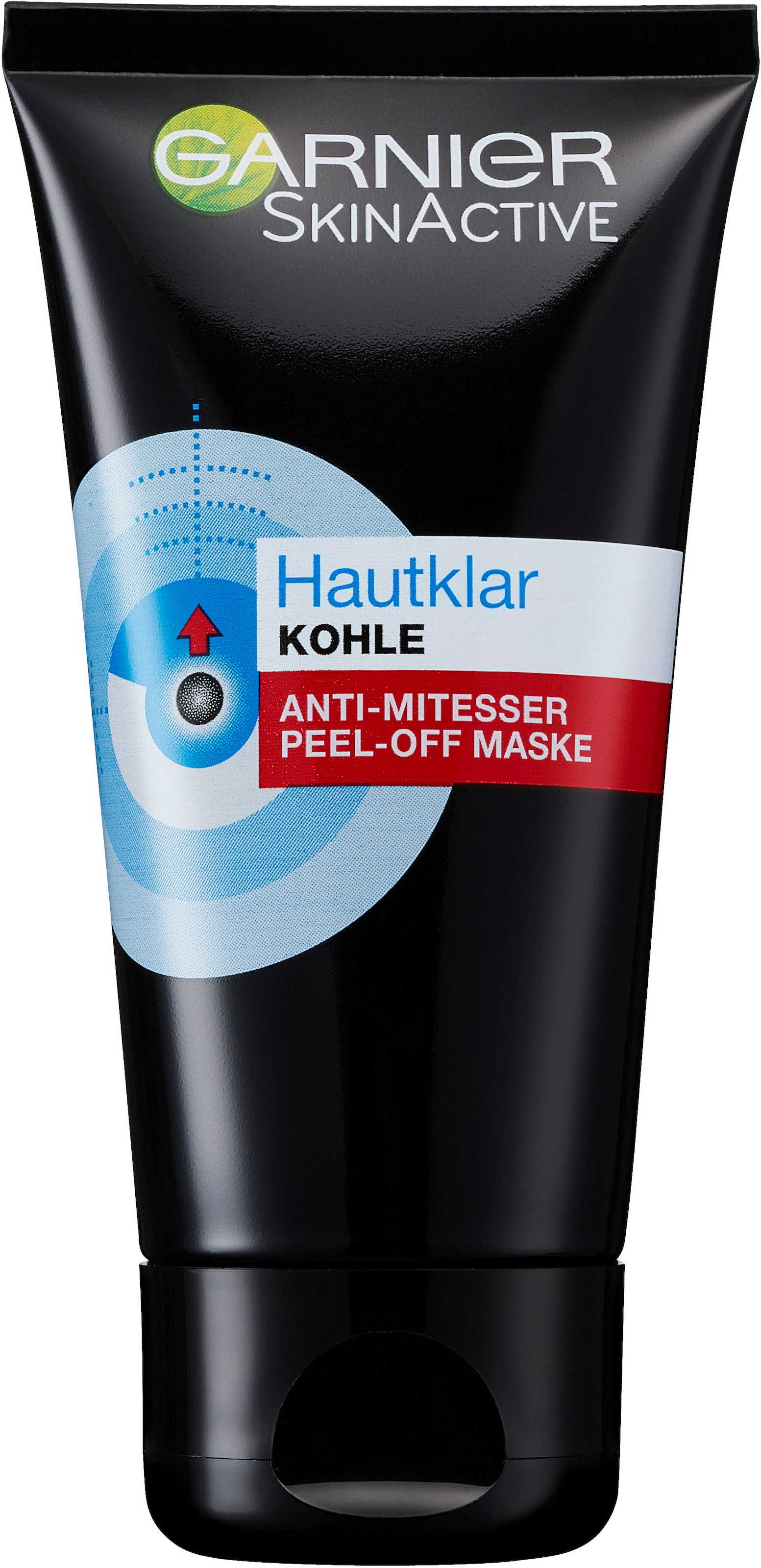 GARNIER Gesichtsmaske »Garnier Hautklar Kohle Peel Off«, mit hoher Wirksamkeit