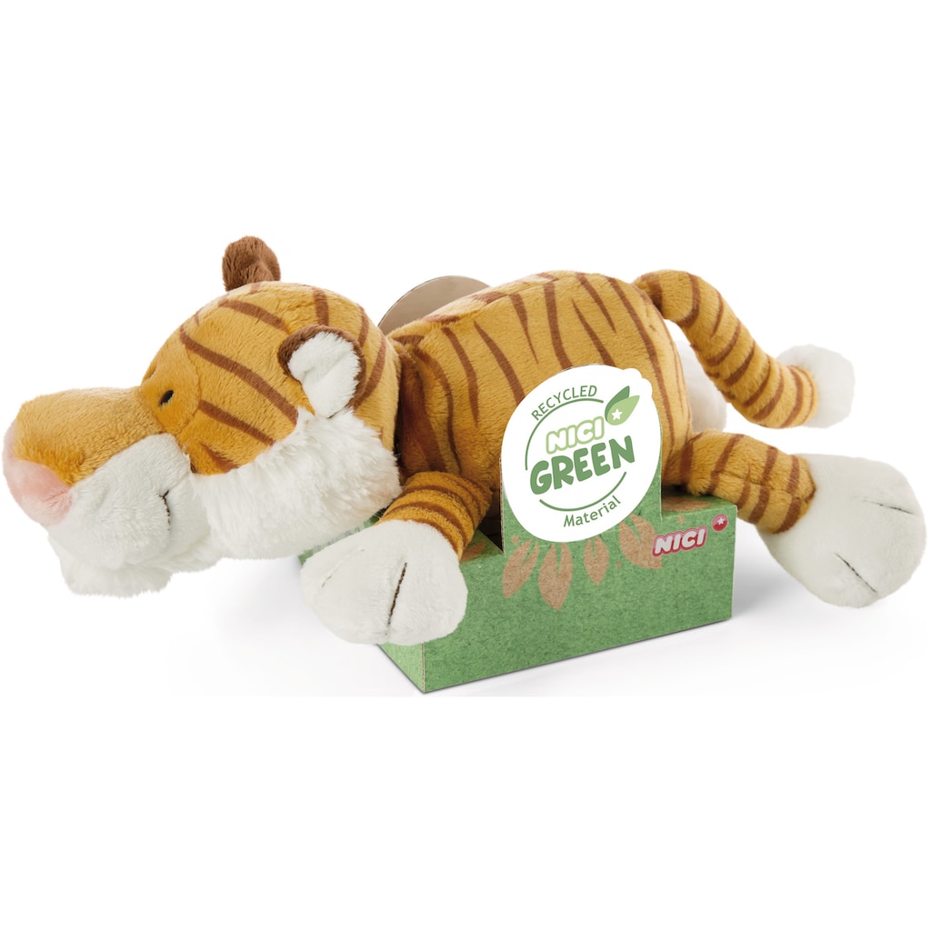 Nici Kuscheltier »Wild Friends GREEN, Liegender Tiger Lilly 30cm«