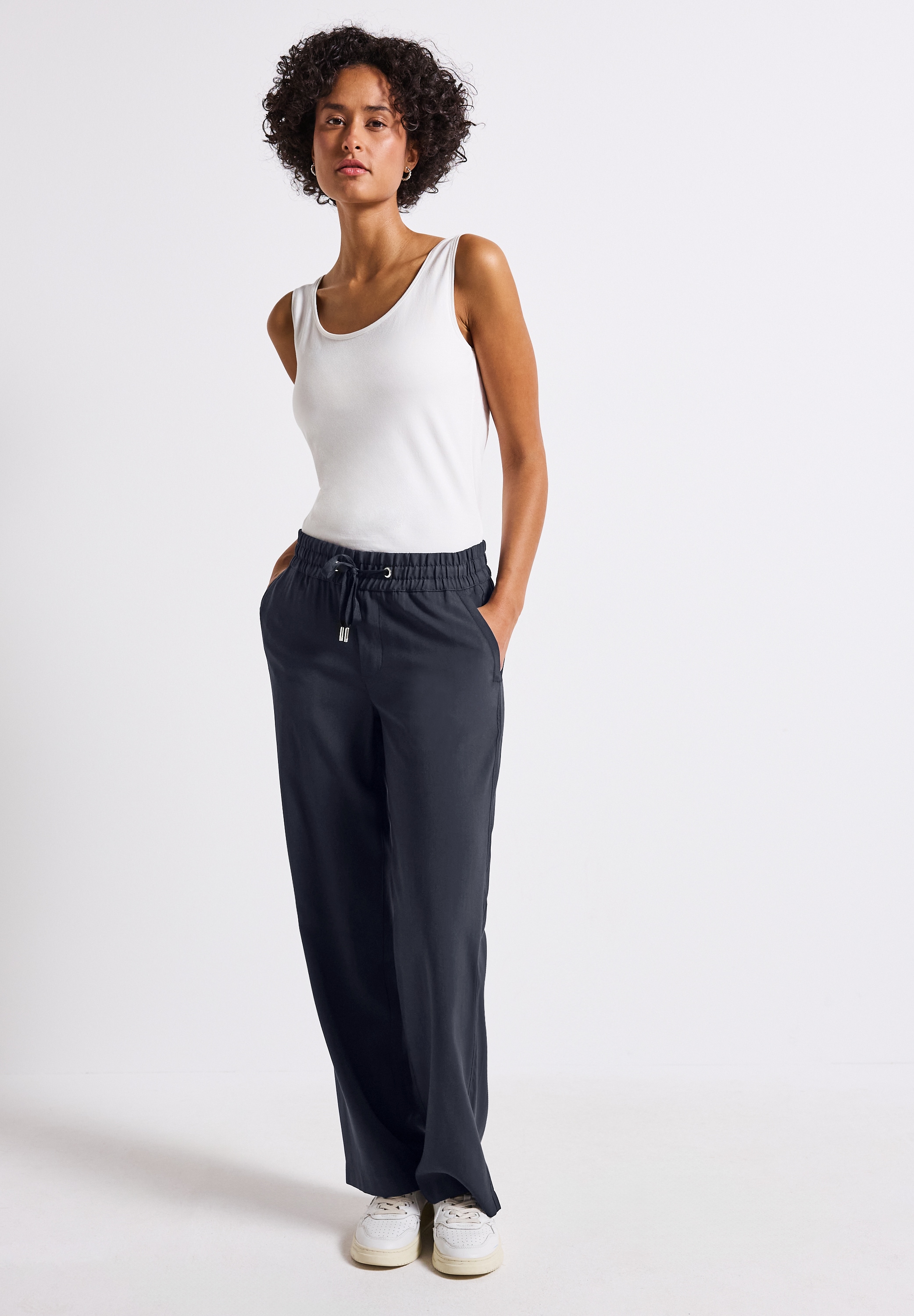 STREET ONE Bermudas, Middle Waist
