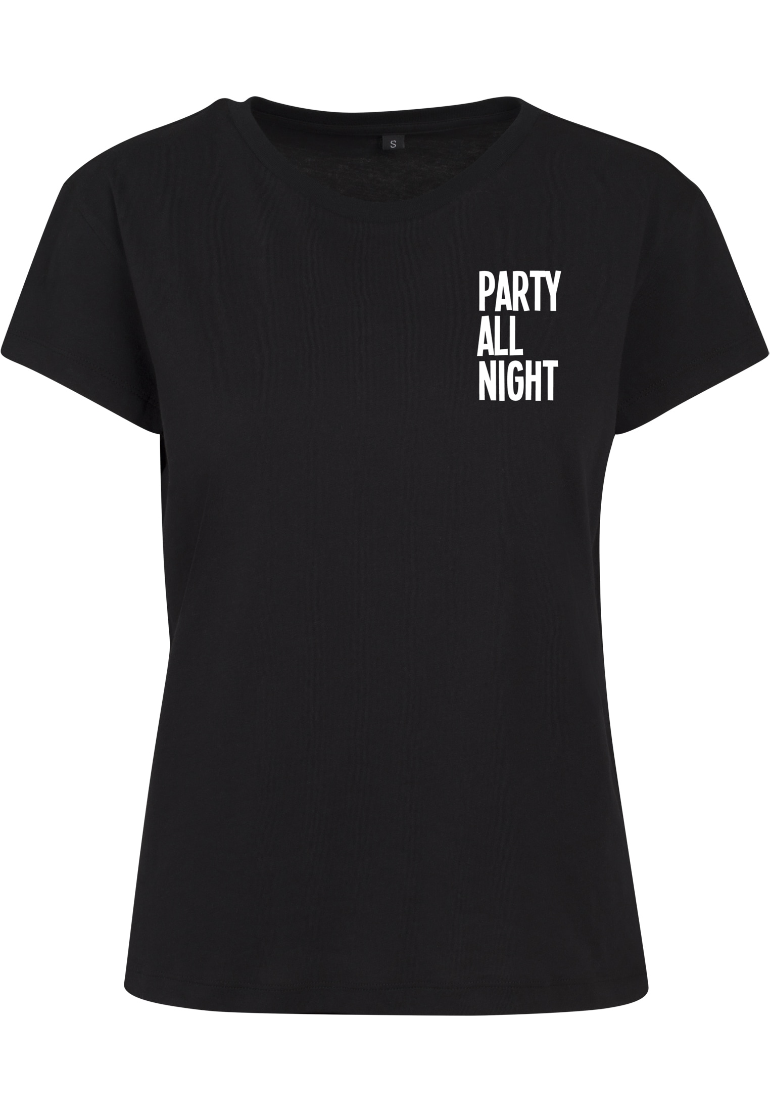 MisterTee Kurzarmshirt "MisterTee Damen Ladies Party All Night Tee" günstig online kaufen