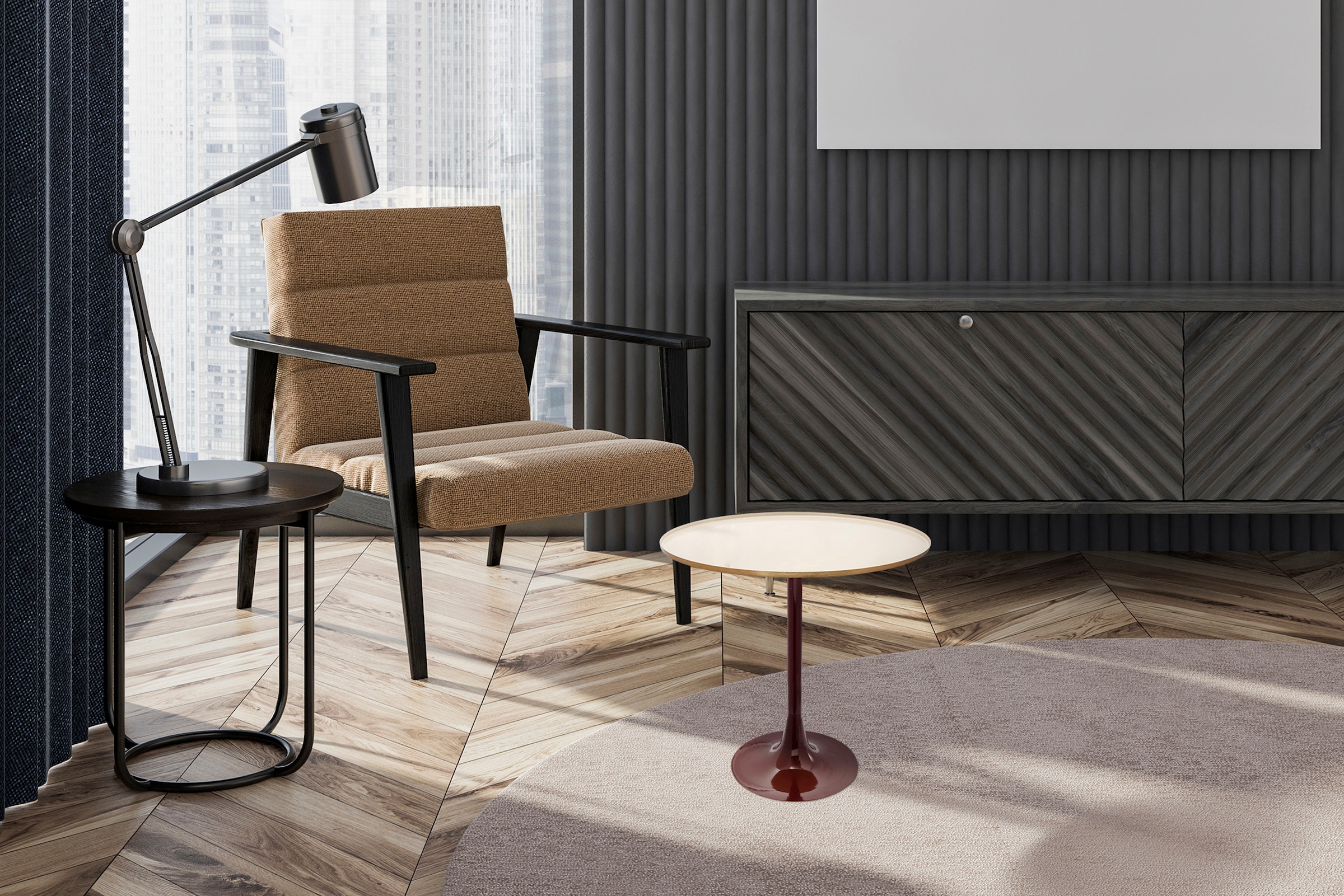 Kayoom Beistelltisch "Art Deco 925, Abstelltisch aus Metall,funktional und günstig online kaufen