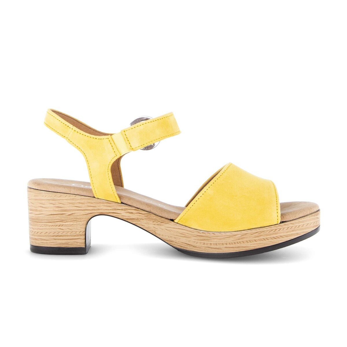 Gabor Plateau Sandale Platform Sandals Yellow Size 38 5