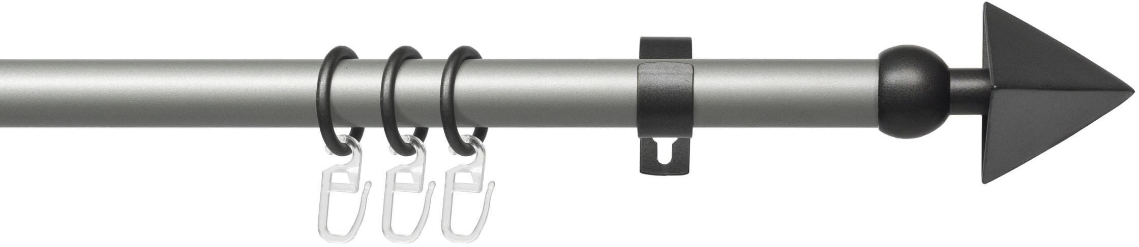 Liedeco Gardinenstange "Lan Spear" Ø 20 mm 1 läufig-läufig Fixmaß 1-läufig günstig online kaufen