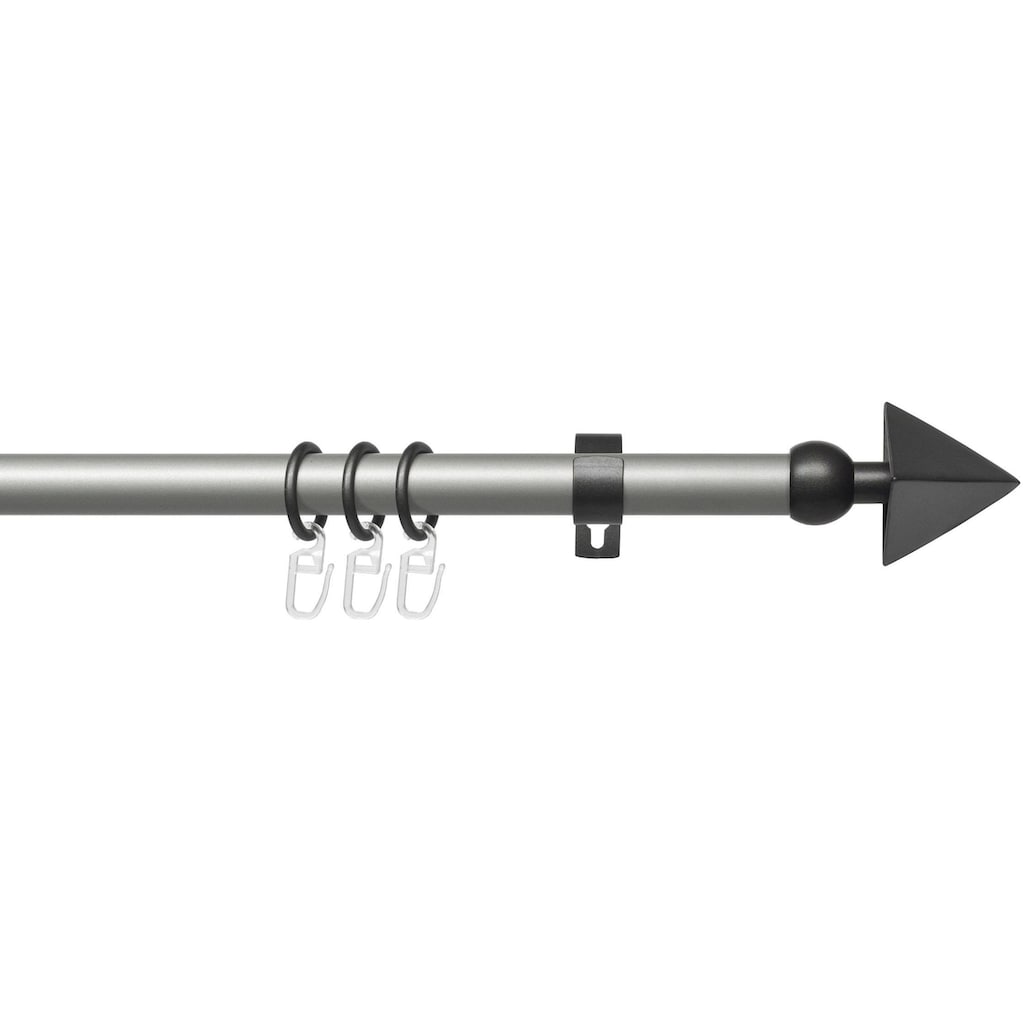 Liedeco Gardinenstange »Lan Spear«, 1 läufig-läufig, Fixmaß