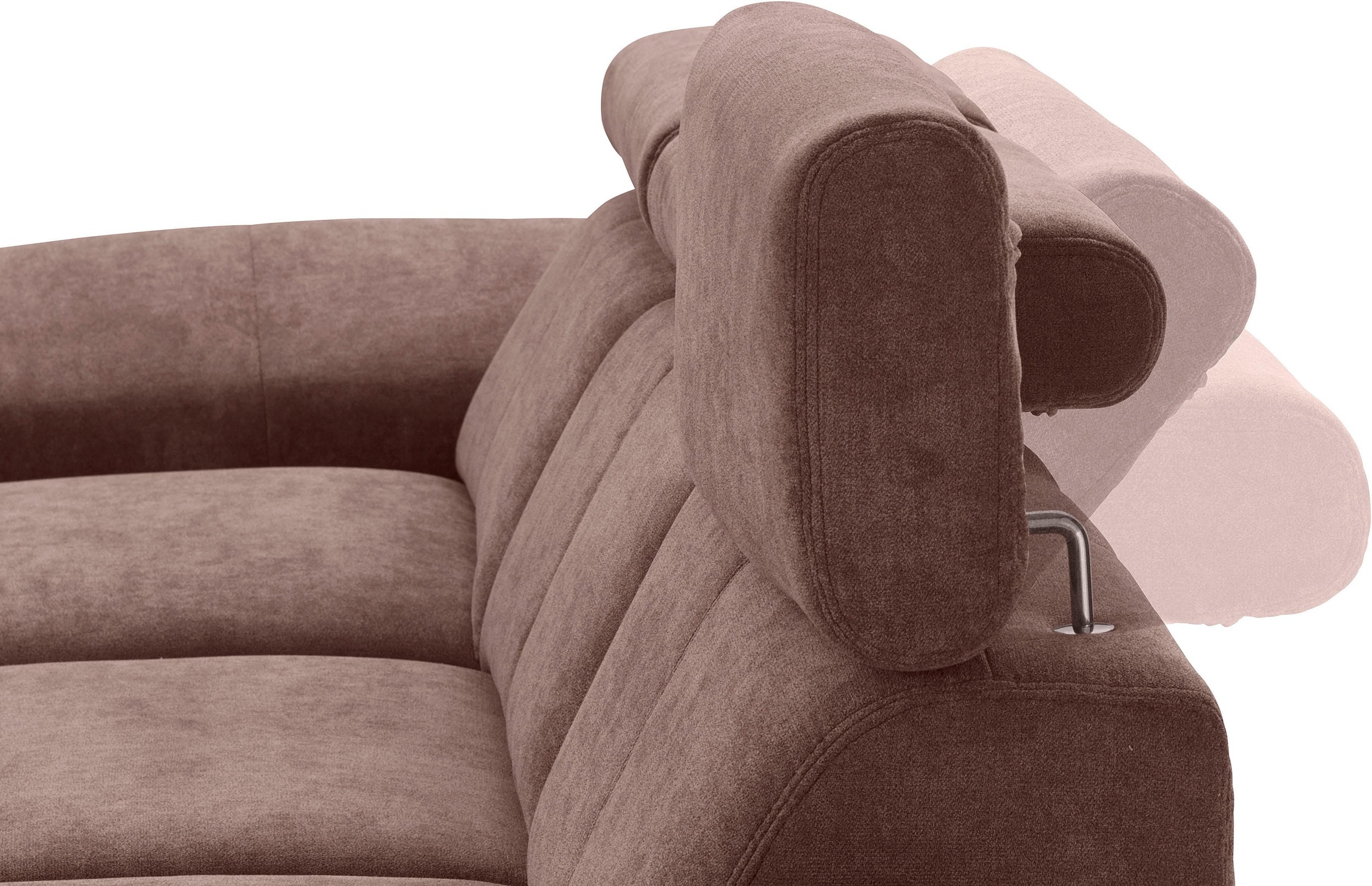 exxpo - sofa fashion Ecksofa, inklusive Kopfteil- und Armteilverstellung,  wahlweise mit Bettfunktion kaufen | BAUR