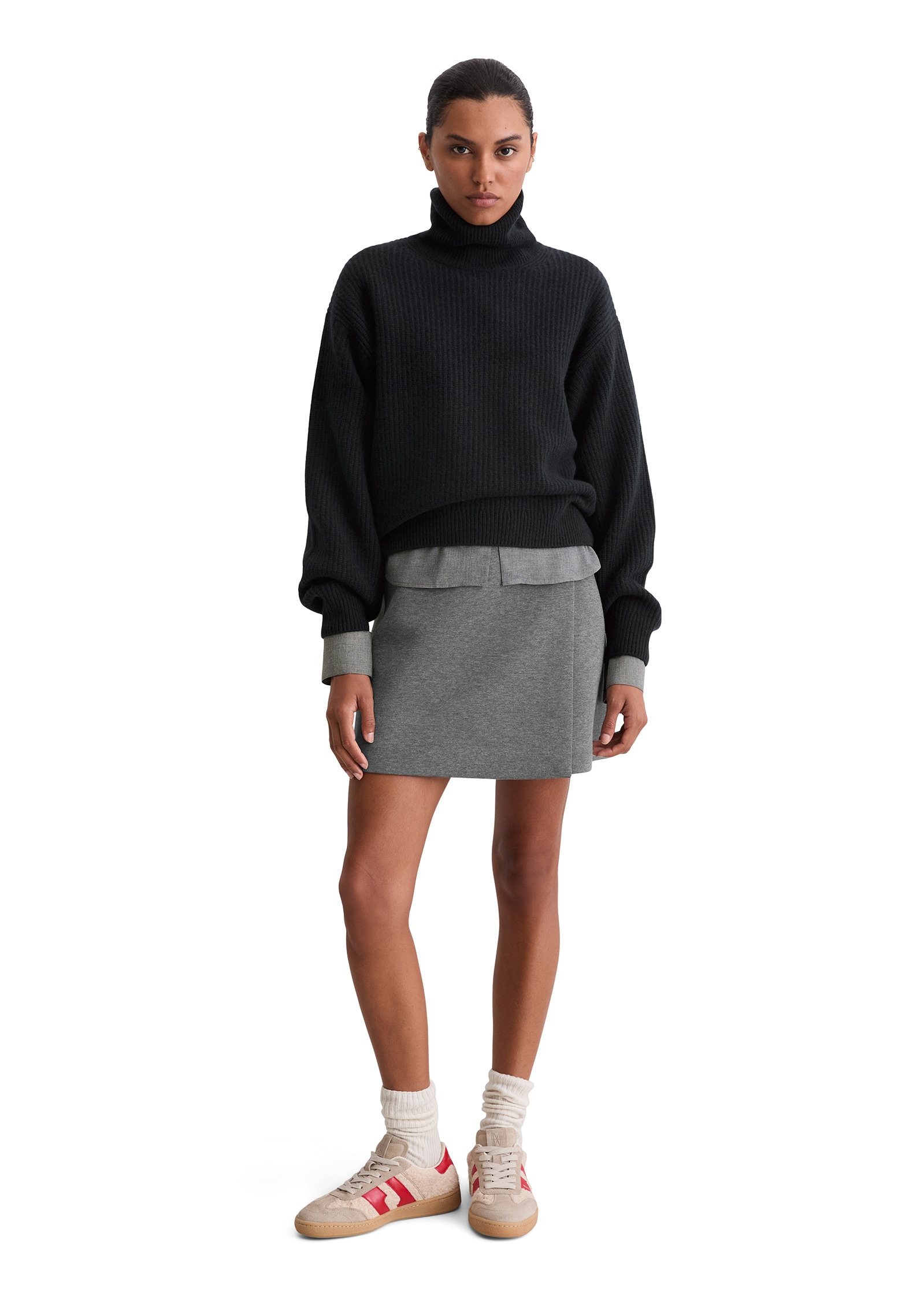 Marc O'Polo Stehkragenpullover »aus kuscheligem Merinowolle-Mix«