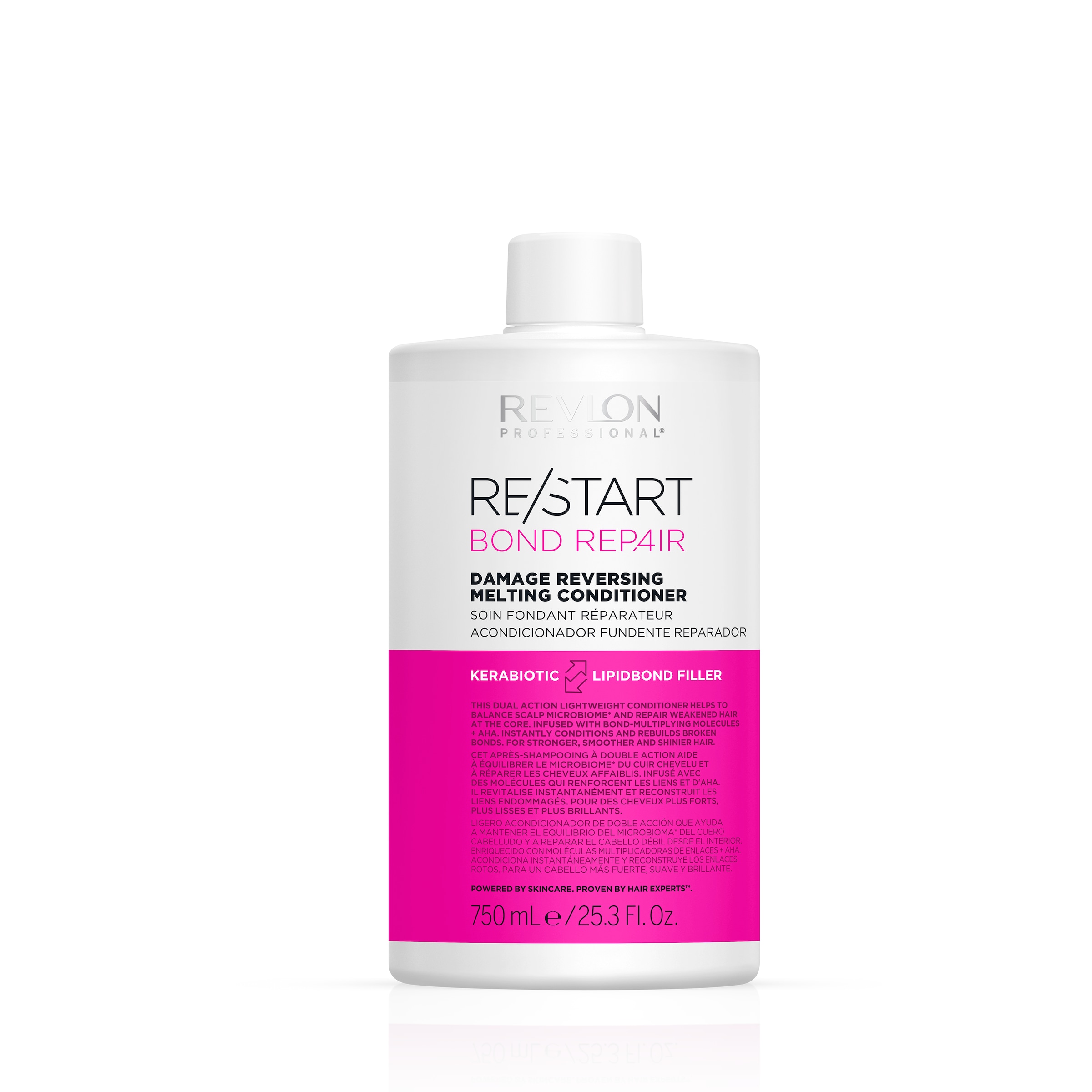 Revlon Professional Haarkur "Bond Repair Damage Reversing Melting Conditioner 750ml" Vegan, 4-in-1-Technologie, Silikonfrei