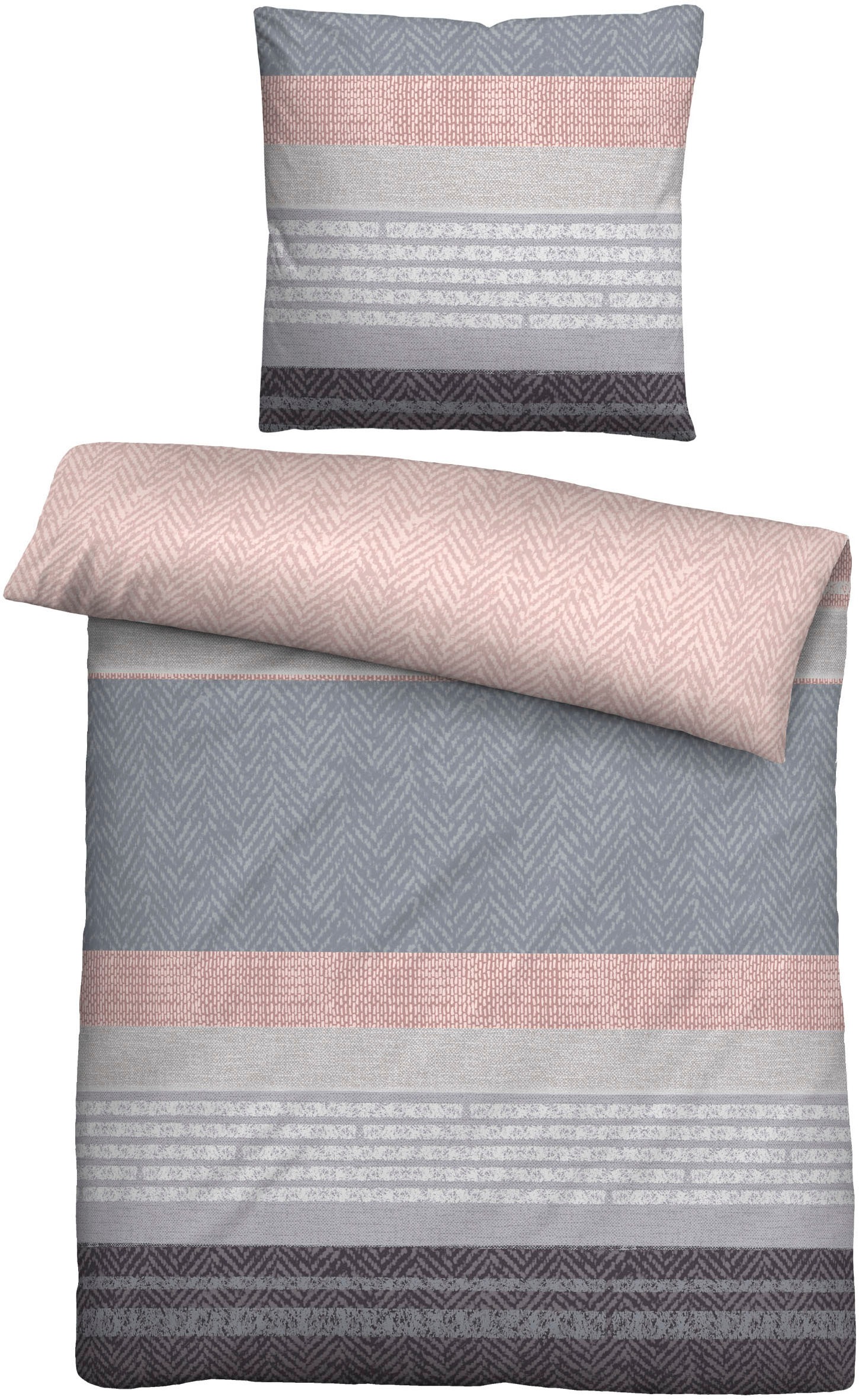 Biberna Bettwäsche "0004104" 2 Stk. tlg. wohlig warm + weich, pflegeleicht, günstig online kaufen