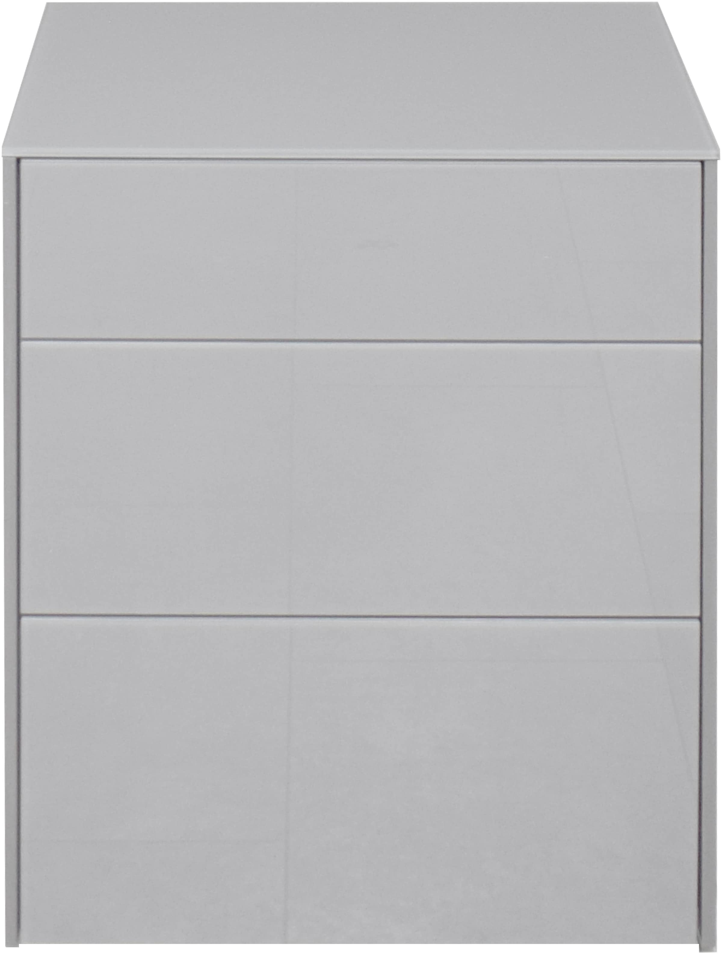 Mäusbacher Kommode »Imola TOPSELLER!«, (OTTOs Choice), Mäusbacher Kommode, mit Glasfront und Glasoberplatte, 2 Schubladen