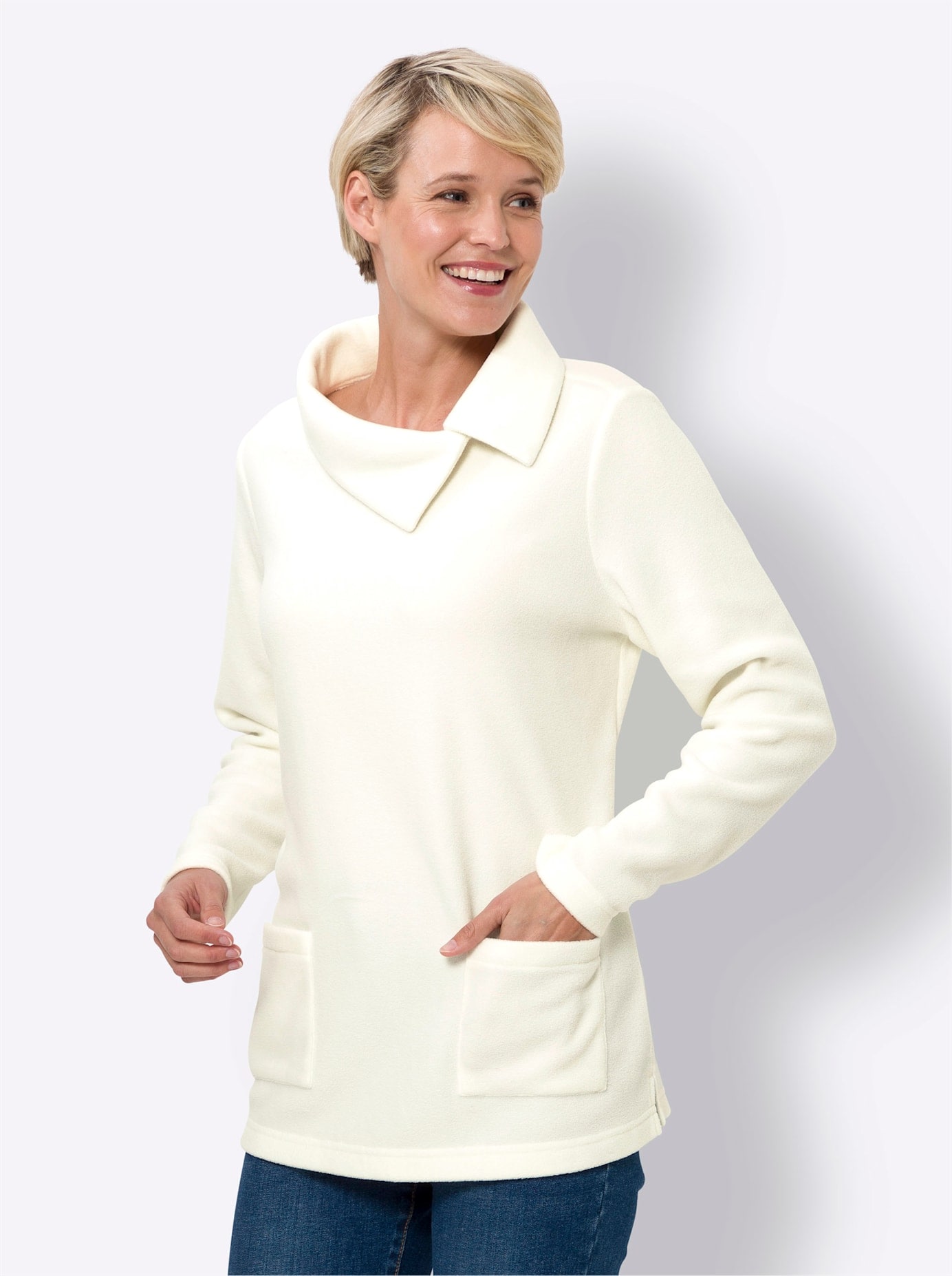 Classic Basics Fleeceshirt "Fleece-Shirt" 1 Stk. tlg. günstig online kaufen