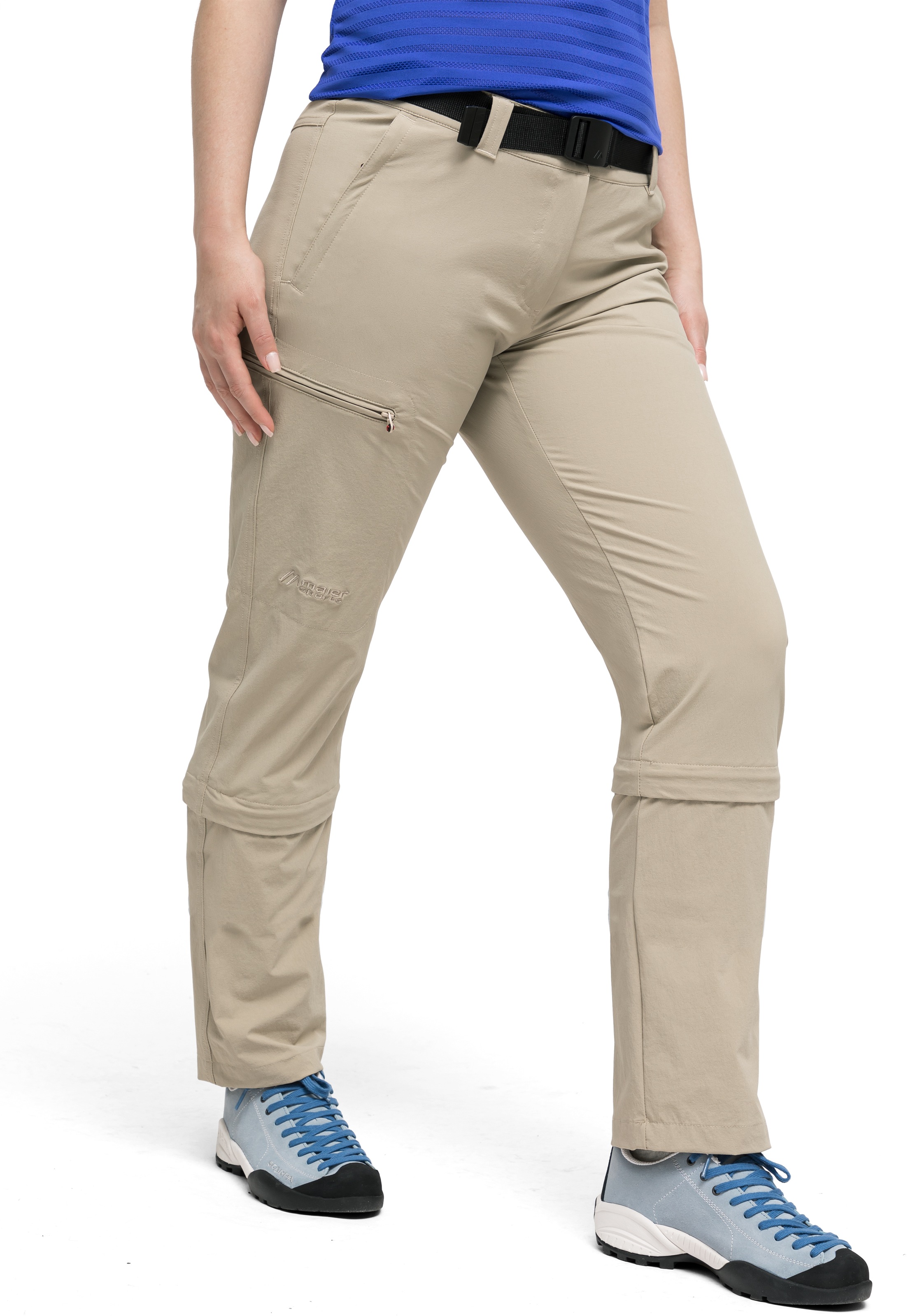 Maier Sports Funktionshose "Arolla", Damen Wanderhose, zipp-off Outdoor-Hos günstig online kaufen