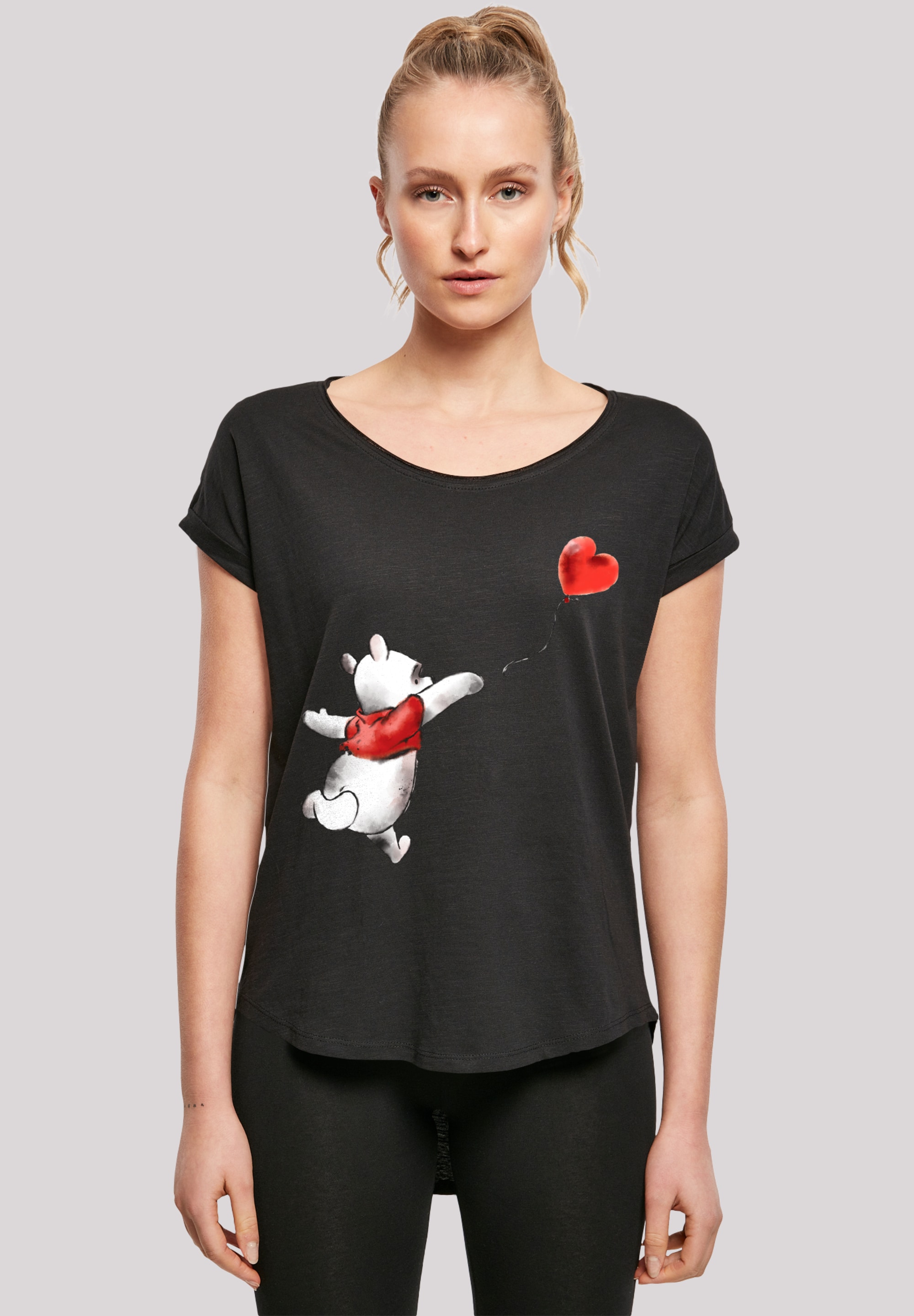 F4NT4STIC T-Shirt »Winnie Puuh Luftballon Disney«, Premium Qualität
