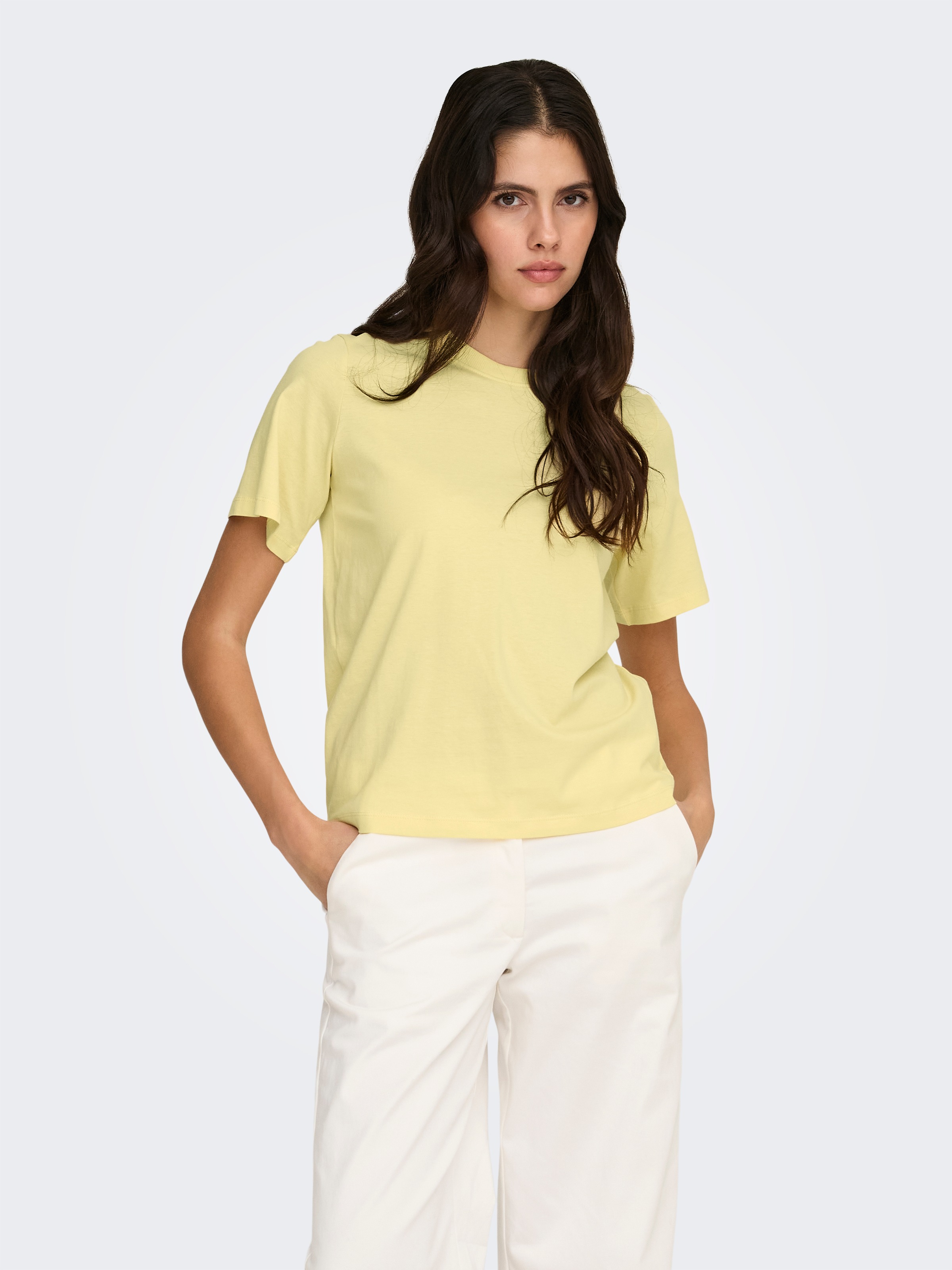 JDY "JDYPISA S/S PRINT TOP JRS NOOS" Baumwolle, regular fit günstig online kaufen