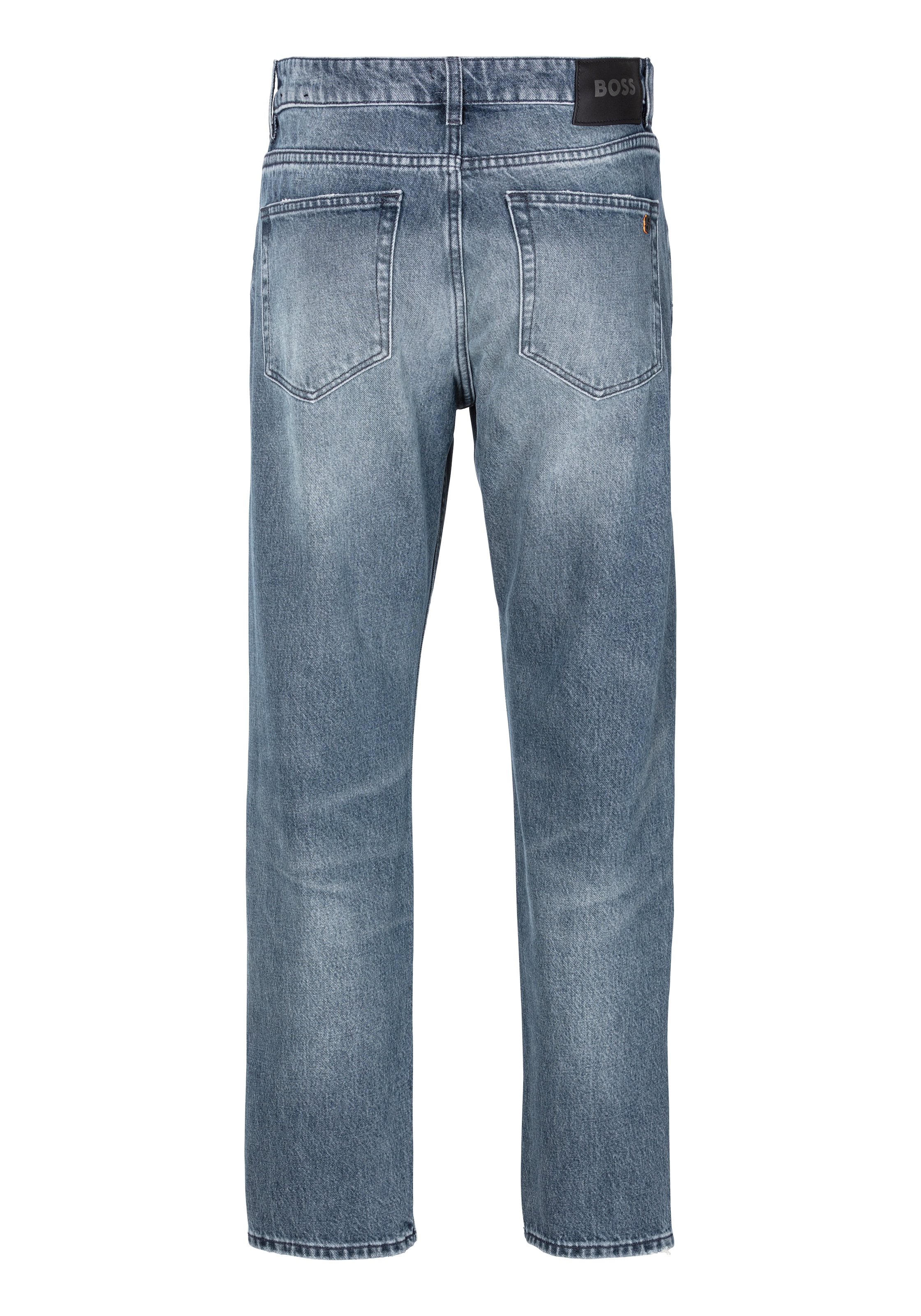 BOSS ORANGE Straight-Jeans "TROY BO-BF", mit BOSS Leder-Badge günstig online kaufen