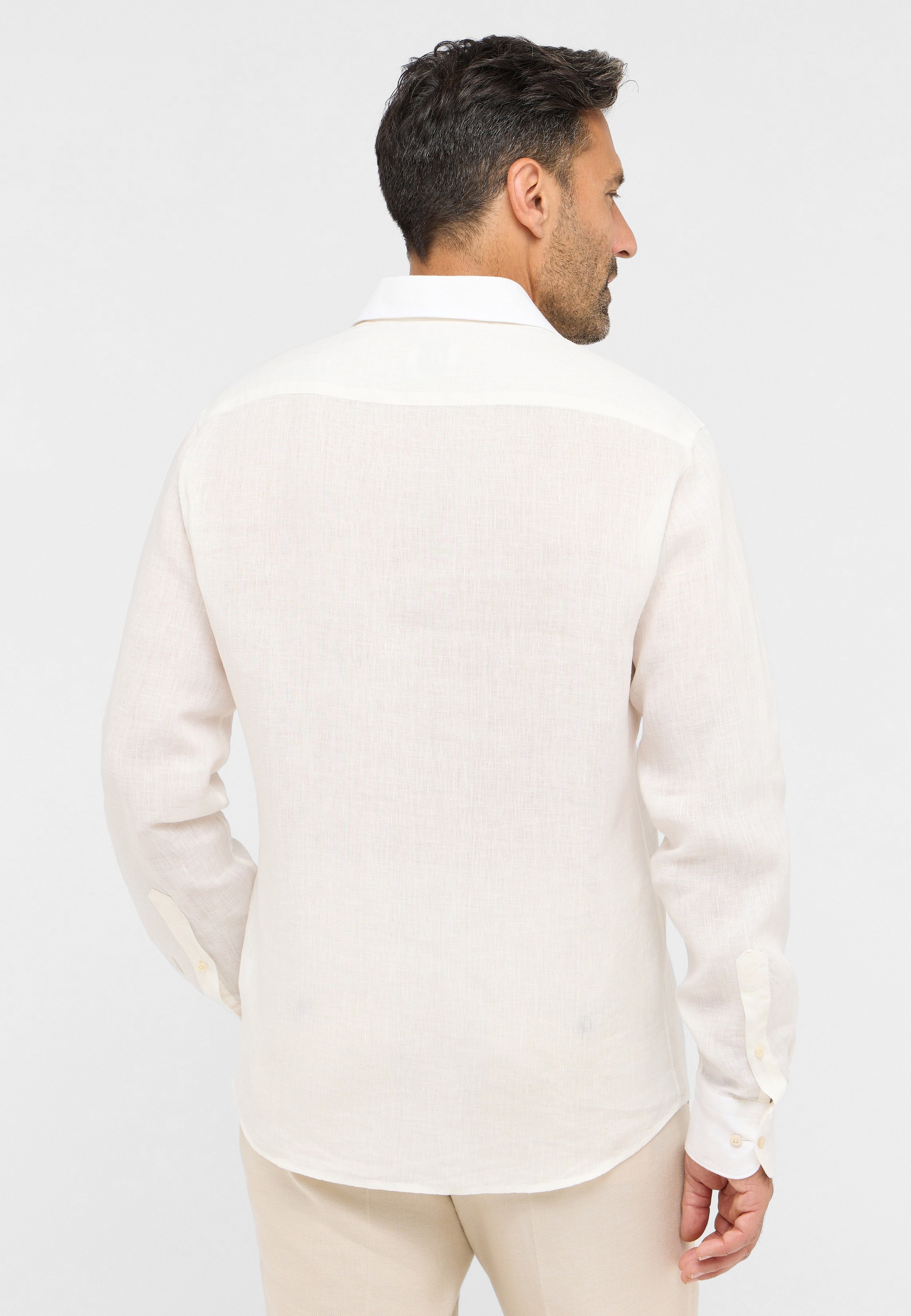 Eterna Langarmhemd »MODERN FIT«, EASY IRON (bügelleicht)