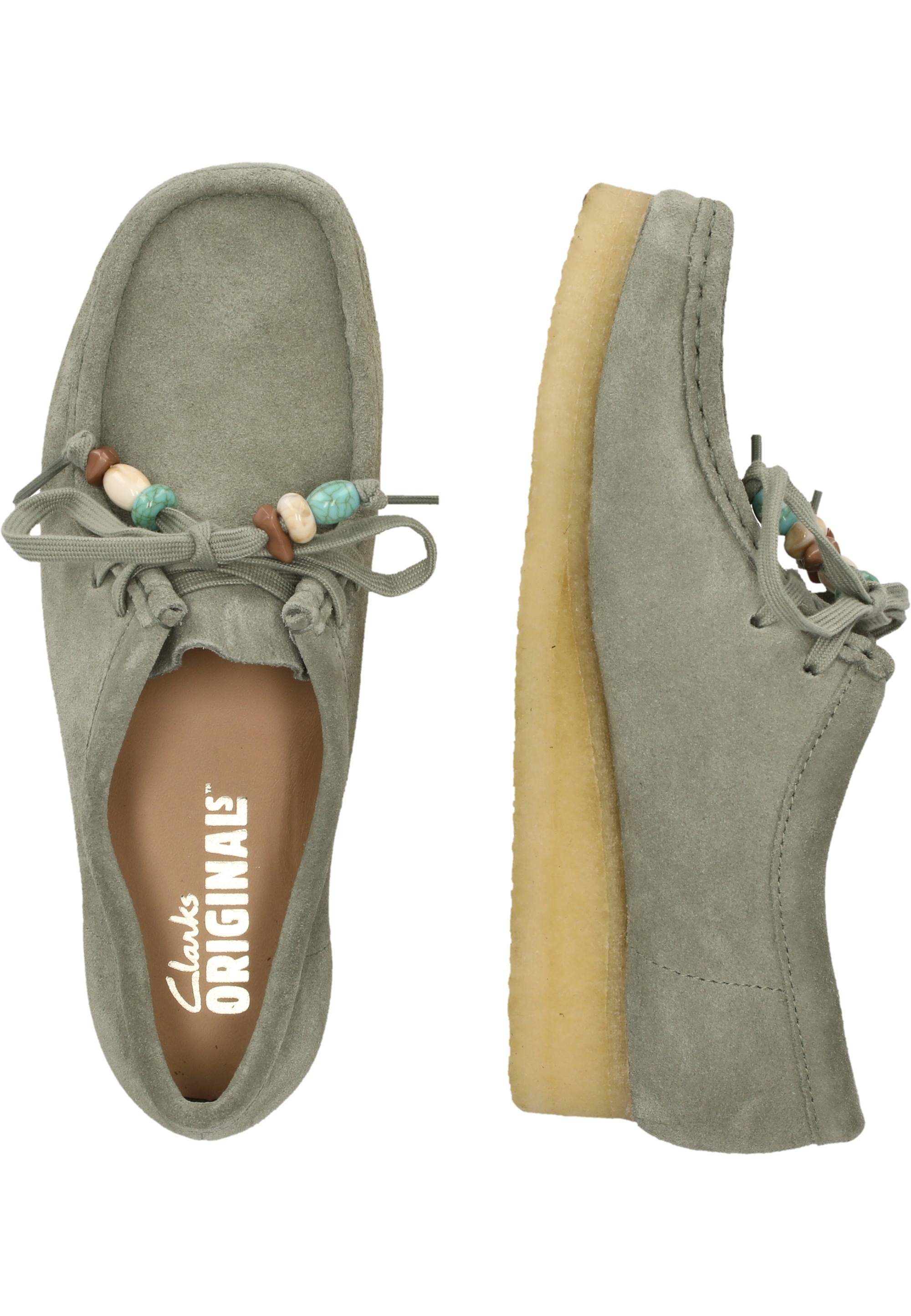 Clarks Mokassin »Wallabee«, aus hochwertigem Material
