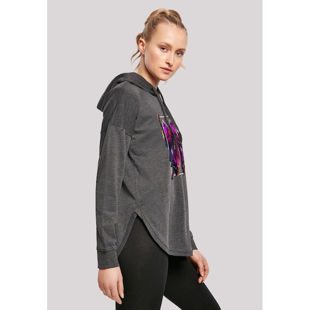 F4NT4STIC Kapuzenpullover »Pink Schmetterling OVERSIZE TEE«, Print online  bestellen | BAUR