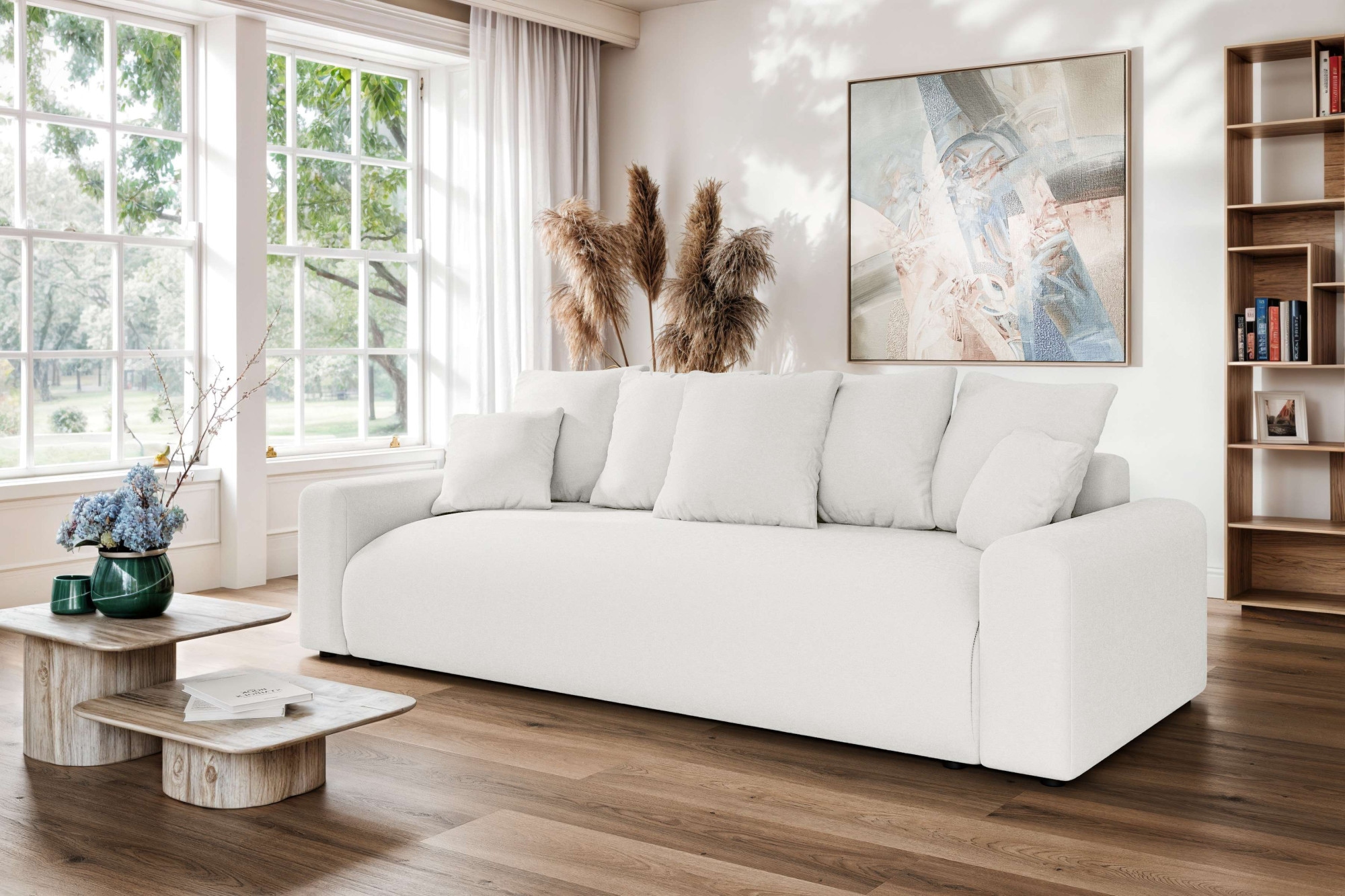 Home affaire Big-Sofa "LAKESIDE klein 3-Sitzer Schlafsofa mit Bettkasten, B günstig online kaufen