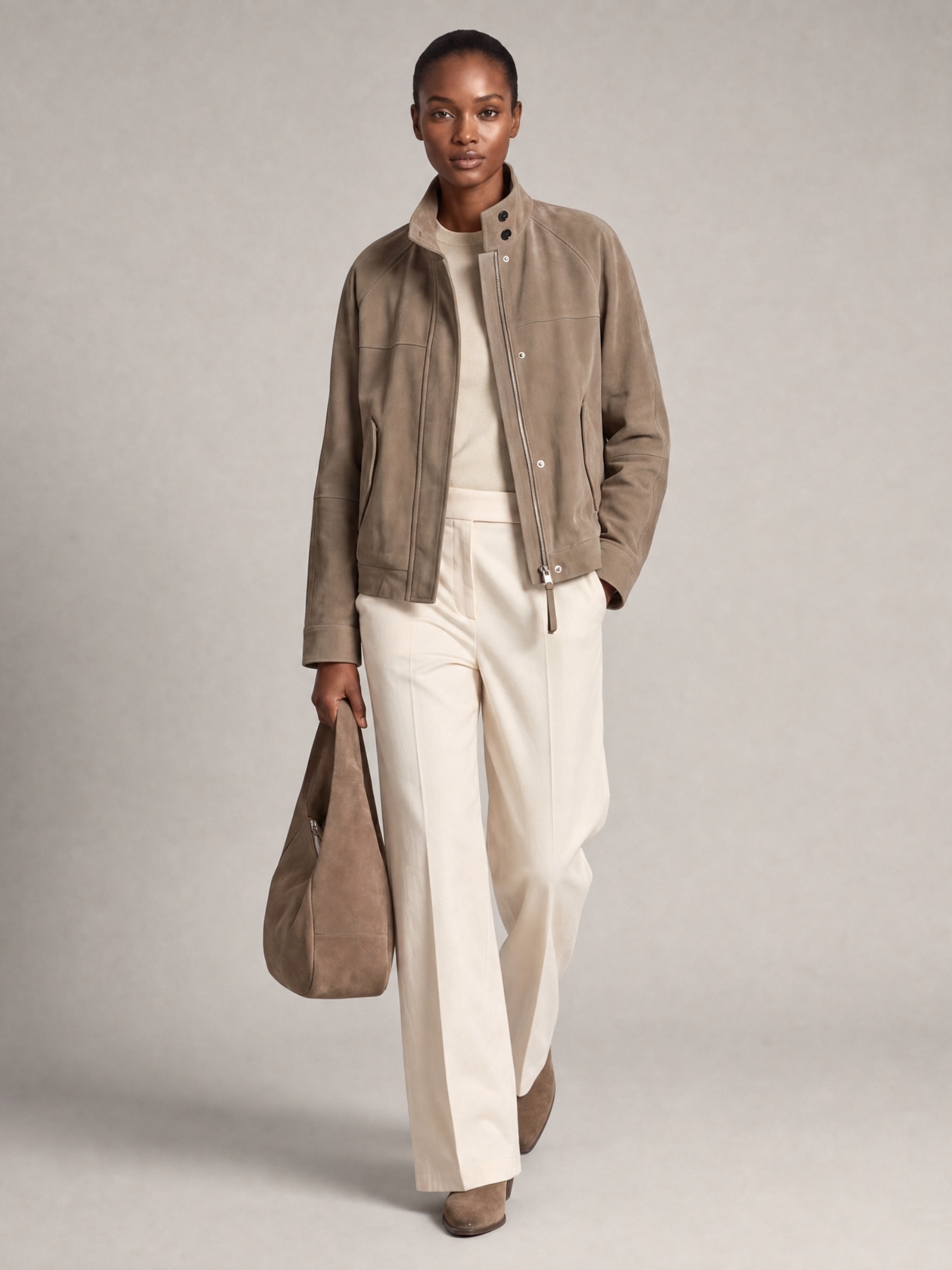 RICANO Lederjacke »Lederjacke Adriana« Handgefertigt aus echtem Leder