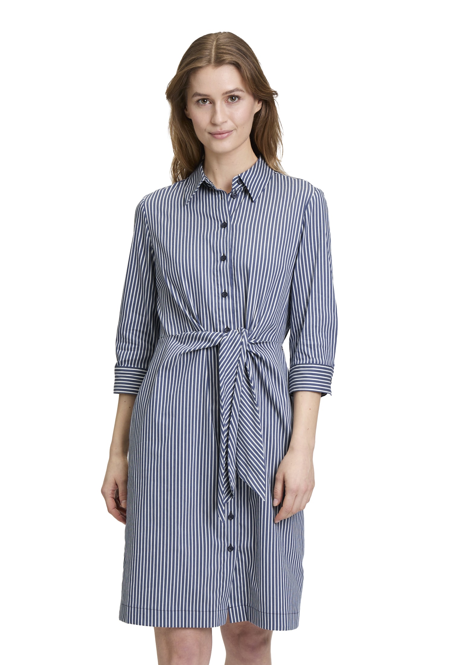 Betty&Co Hemdblusenkleid "Damen mit Eingrifftaschen" Nahttasche Nahtführung günstig online kaufen