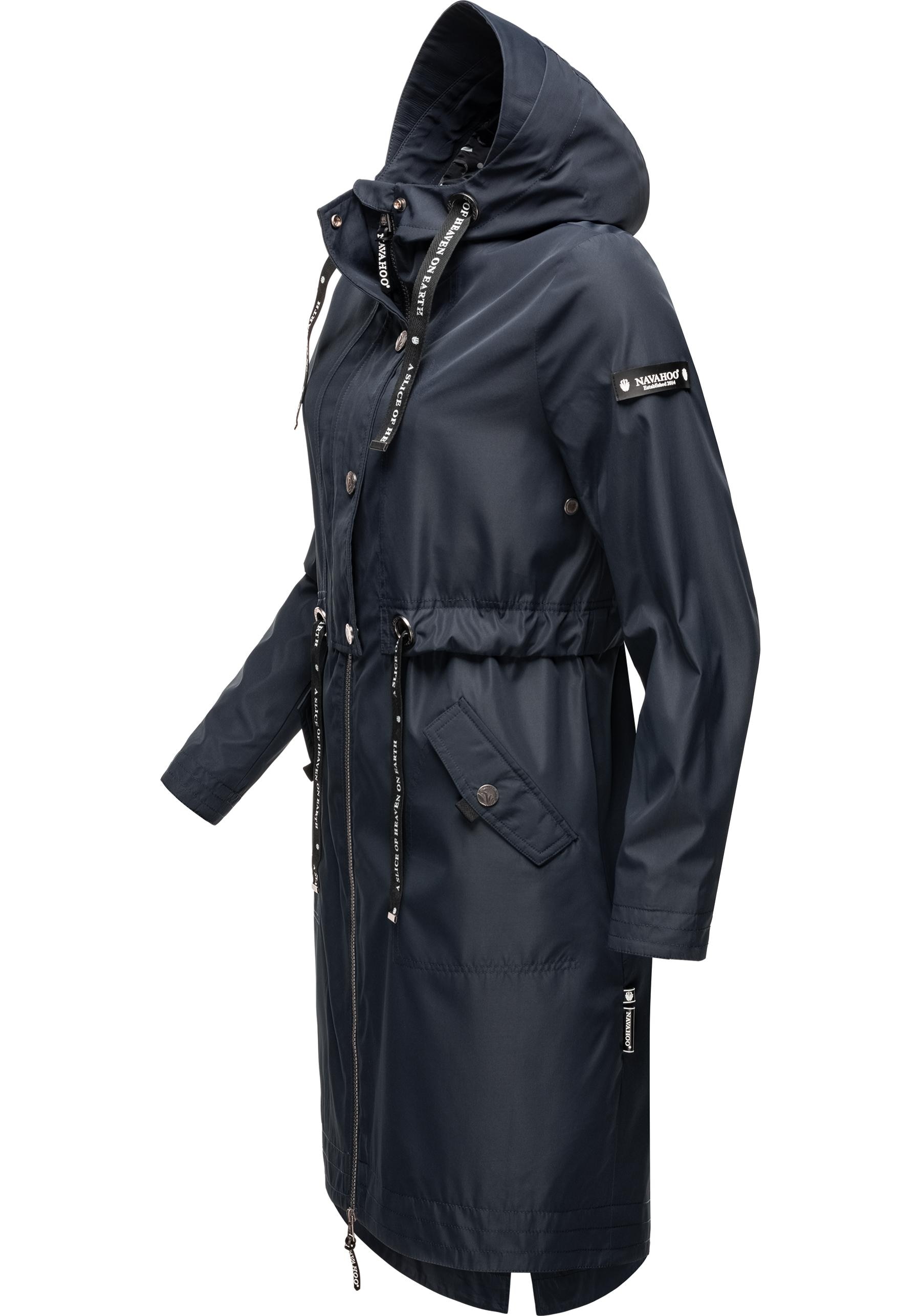 Navahoo Funktionsparka »Josinaa«, mit Kapuze, stylische Übergangs Outdoorjacke mit Kapuze
