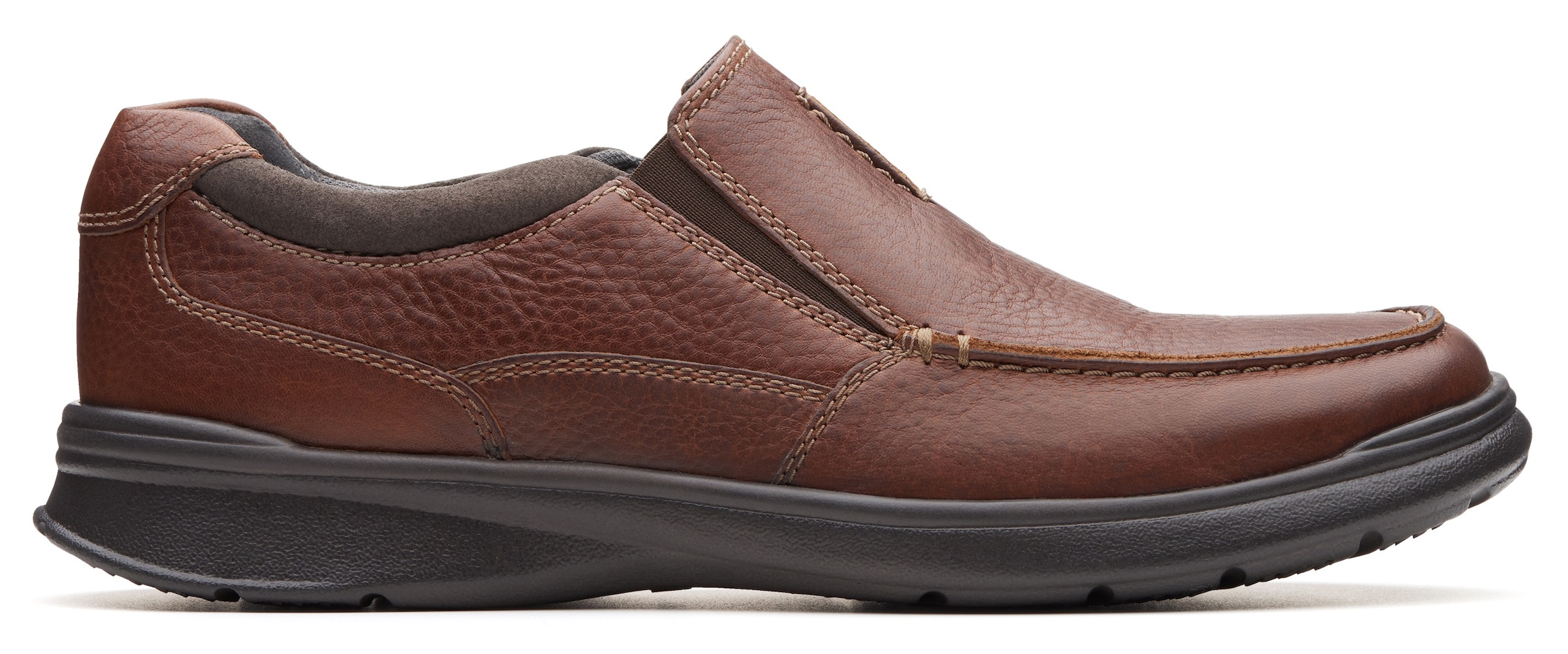 Clarks Slipper »Cotrell Free«, Schlupfschuh, Komfortschuh mit Stretcheinsätzen