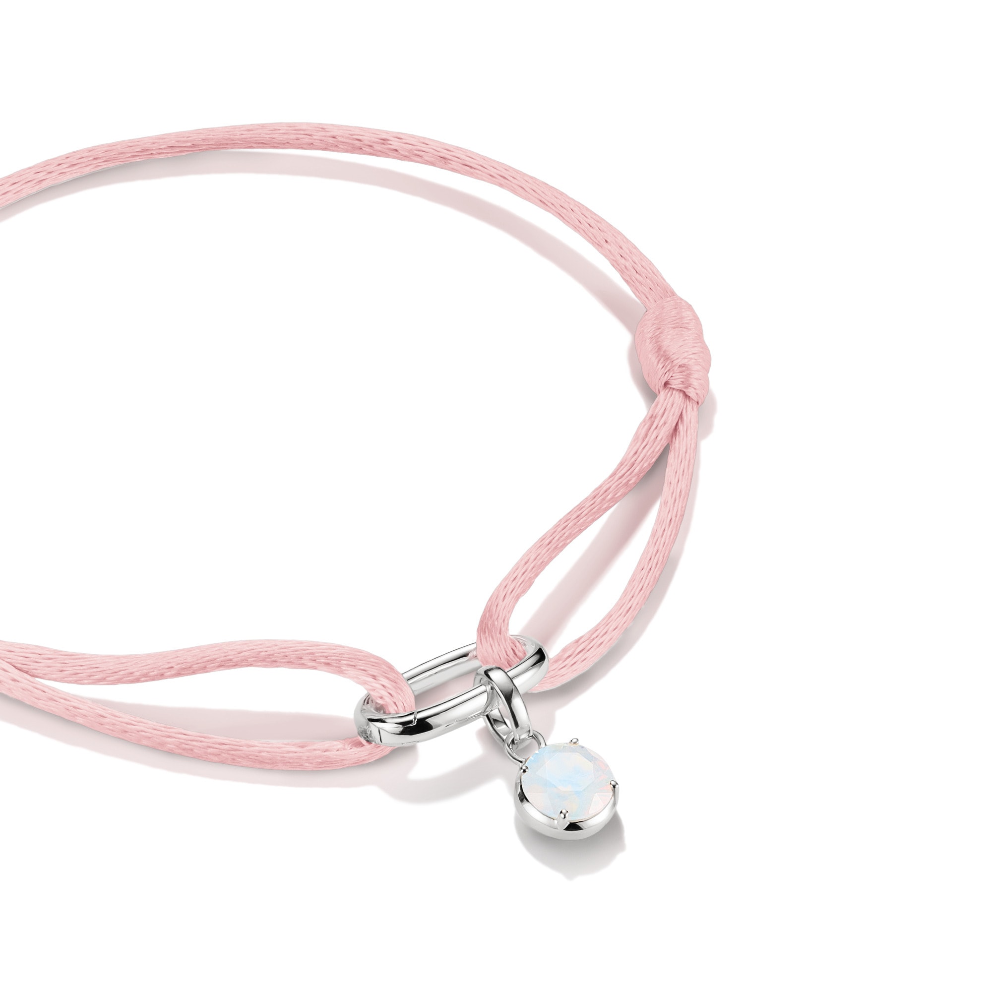 THOMAS SABO Charm-Armband »Textilarmband in verschiedenen Farben - Connect«