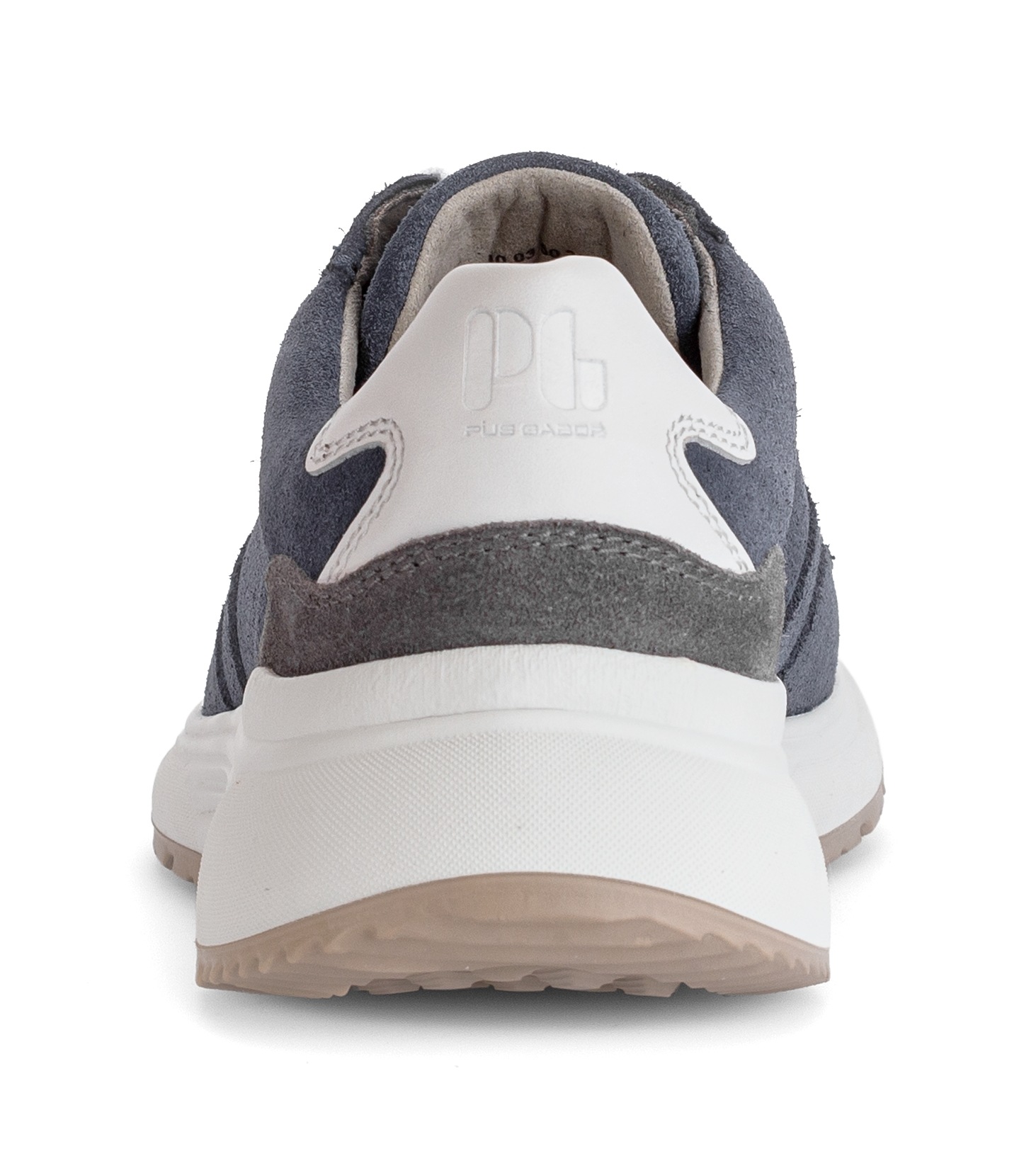Pius Gabor Sneaker  , Freizeitschuh, Halbschuh, Schnürschuh mit Kontrastbesätzen, G-Weite