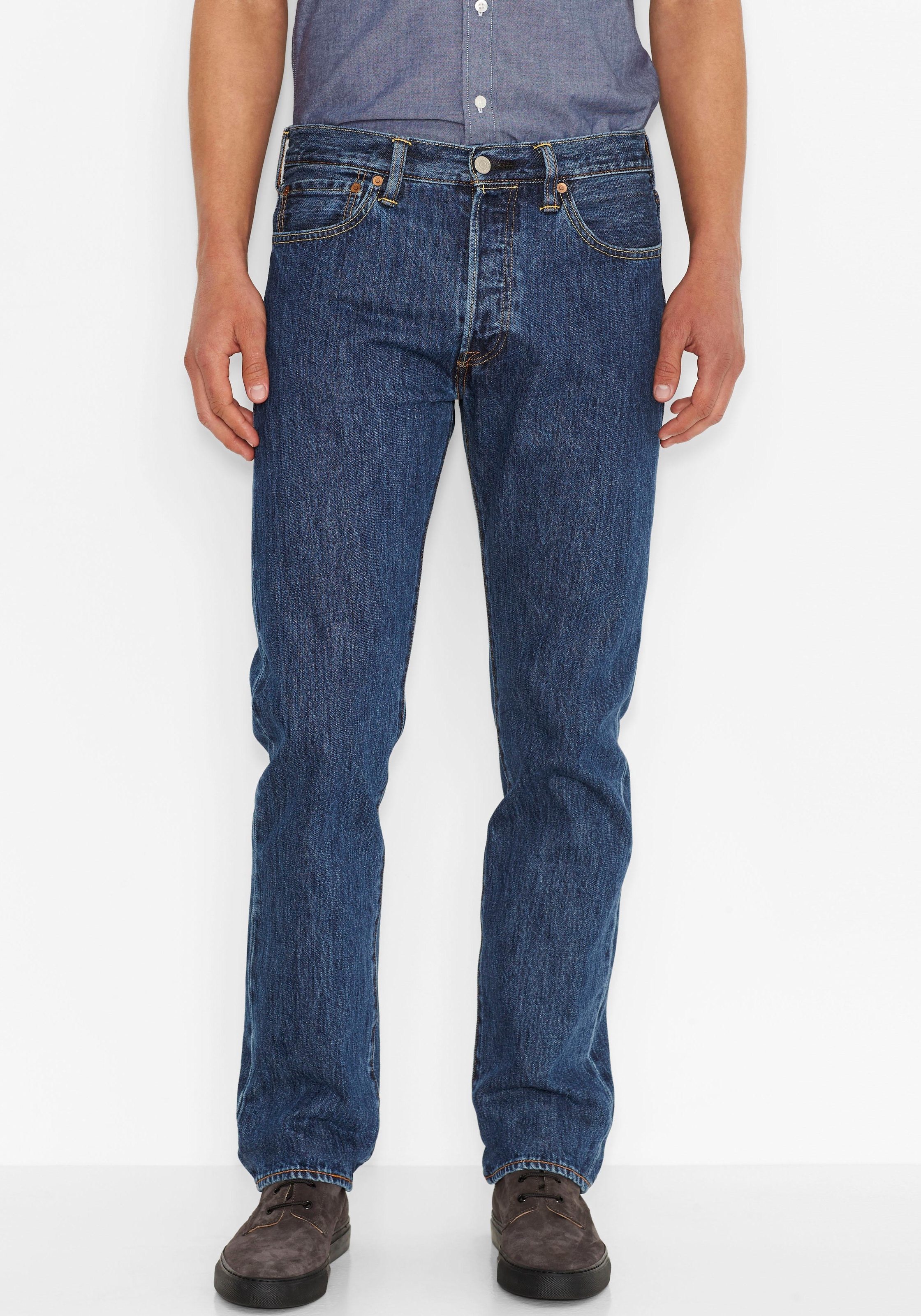 Levis Straight-Jeans "501 LEVIS ORIGINAL", mit Markenlabel günstig online kaufen