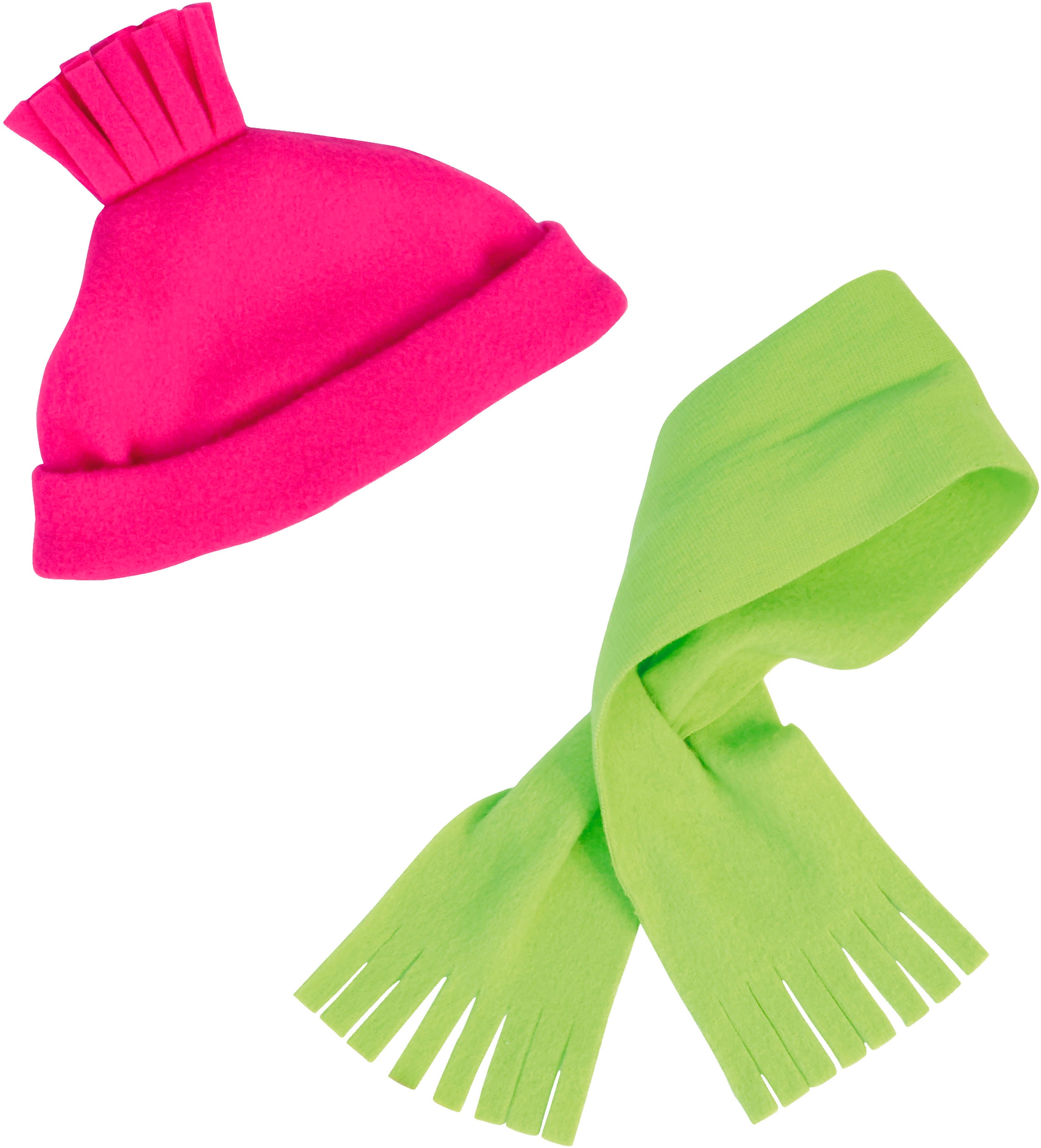 Bayer Puppenkleidung »Hose/Mütze 42-46 cm«, (Set, 4 tlg.)