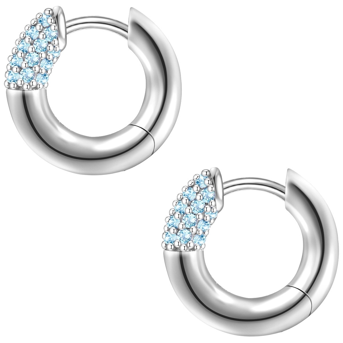 Glanzstücke München Paar Creolen »Set: GSM981« aus Sterling Silber