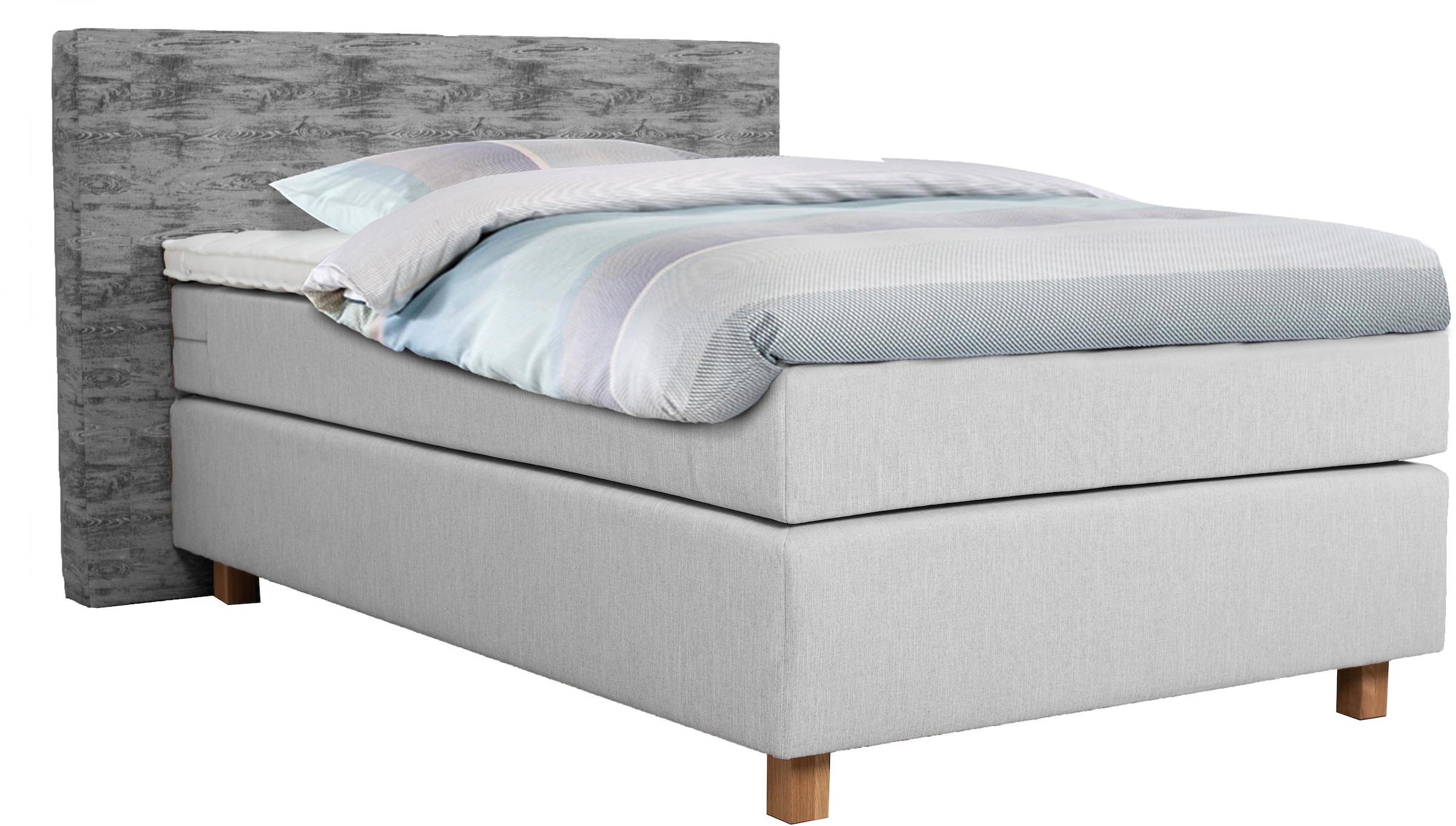 Home affaire Boxspringbett »Iris« inklusive Topper, in 4 Breiten, 3 Ausführungen, 3 Härtegrade
