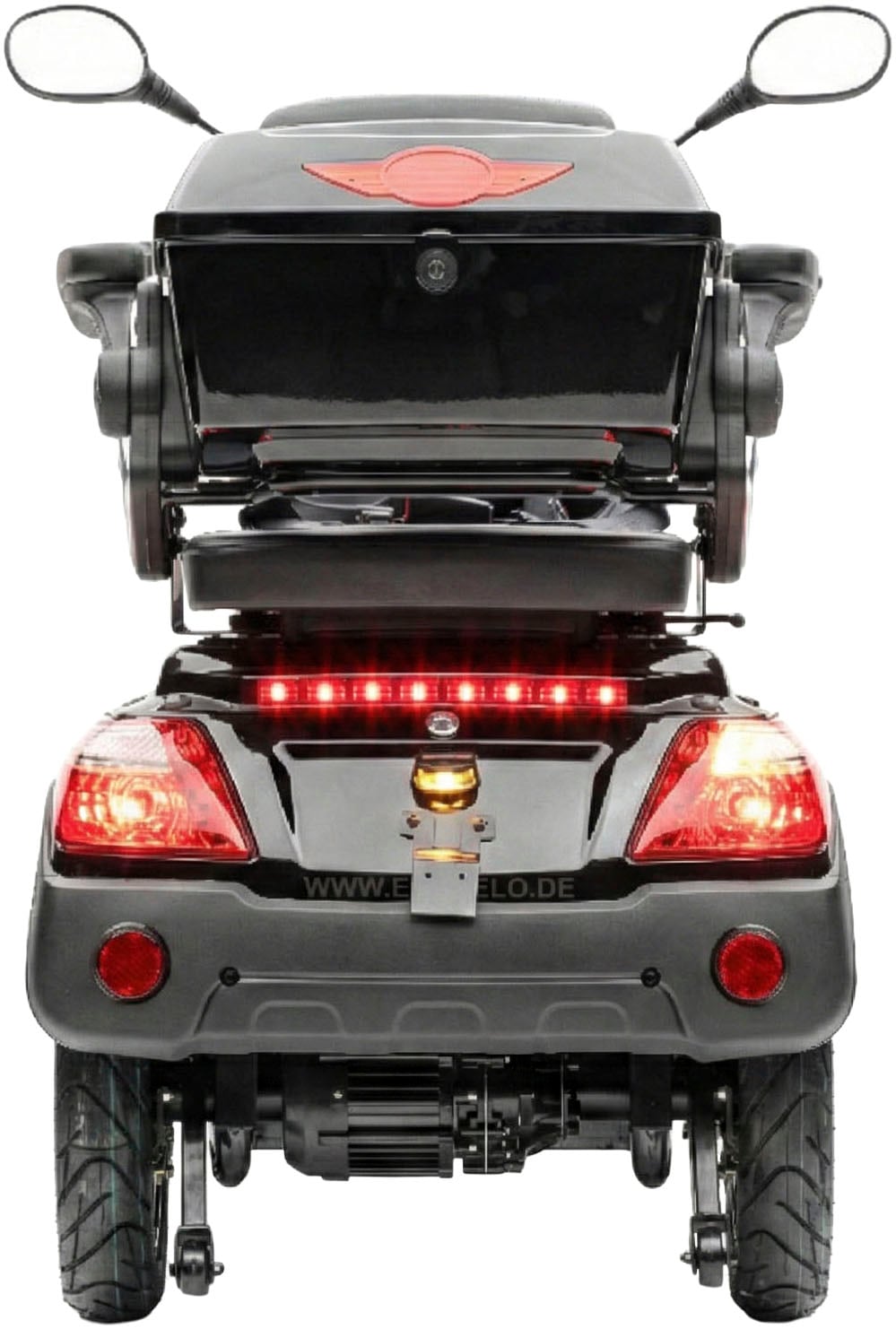 ECONELO Elektromobil »Seniorenmobil P4000, Lithium-Akku, 25 km/h, 1000 Watt« 1.000 W 25 km/h