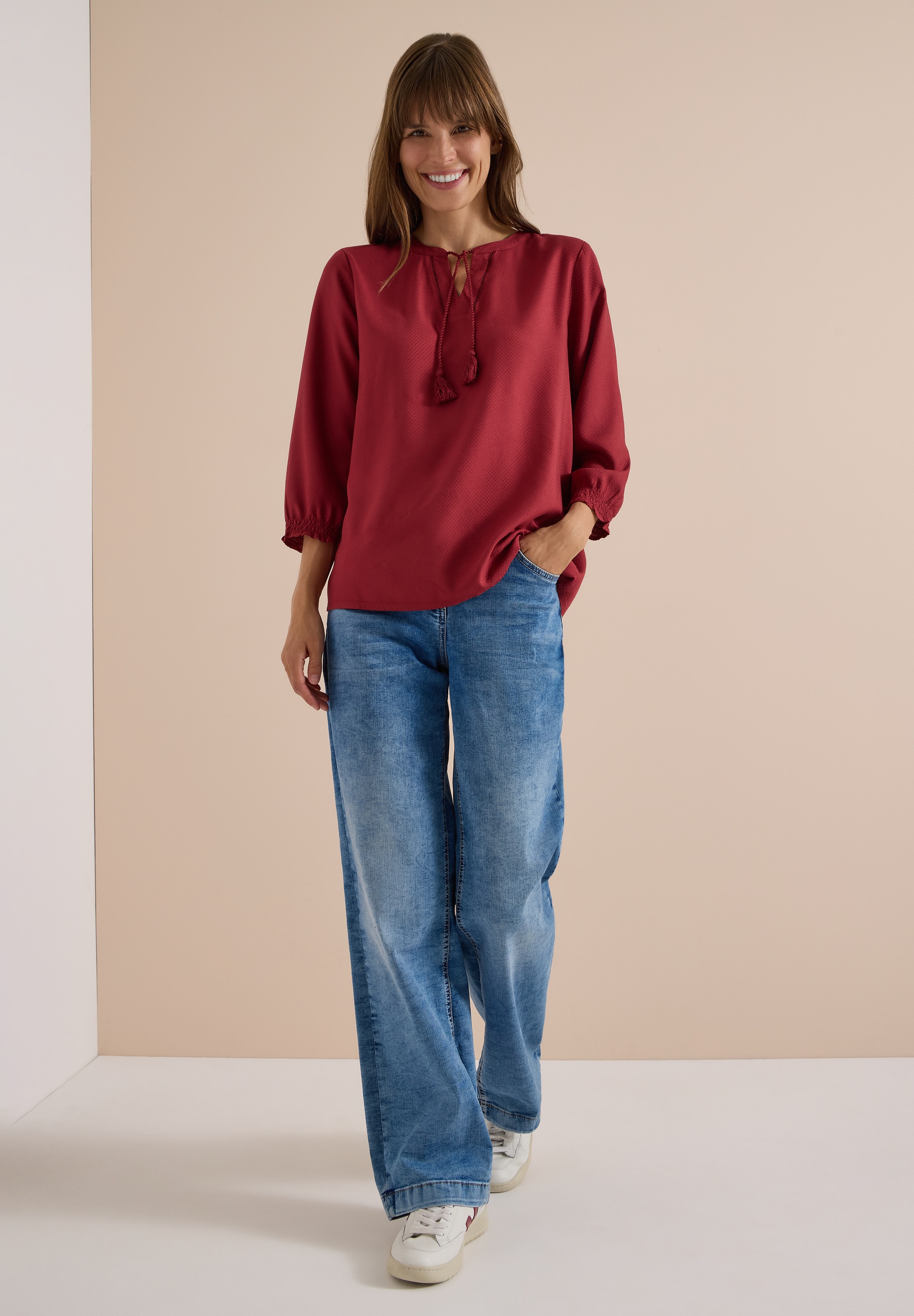 Cecil Shirtbluse aus softer Viskose