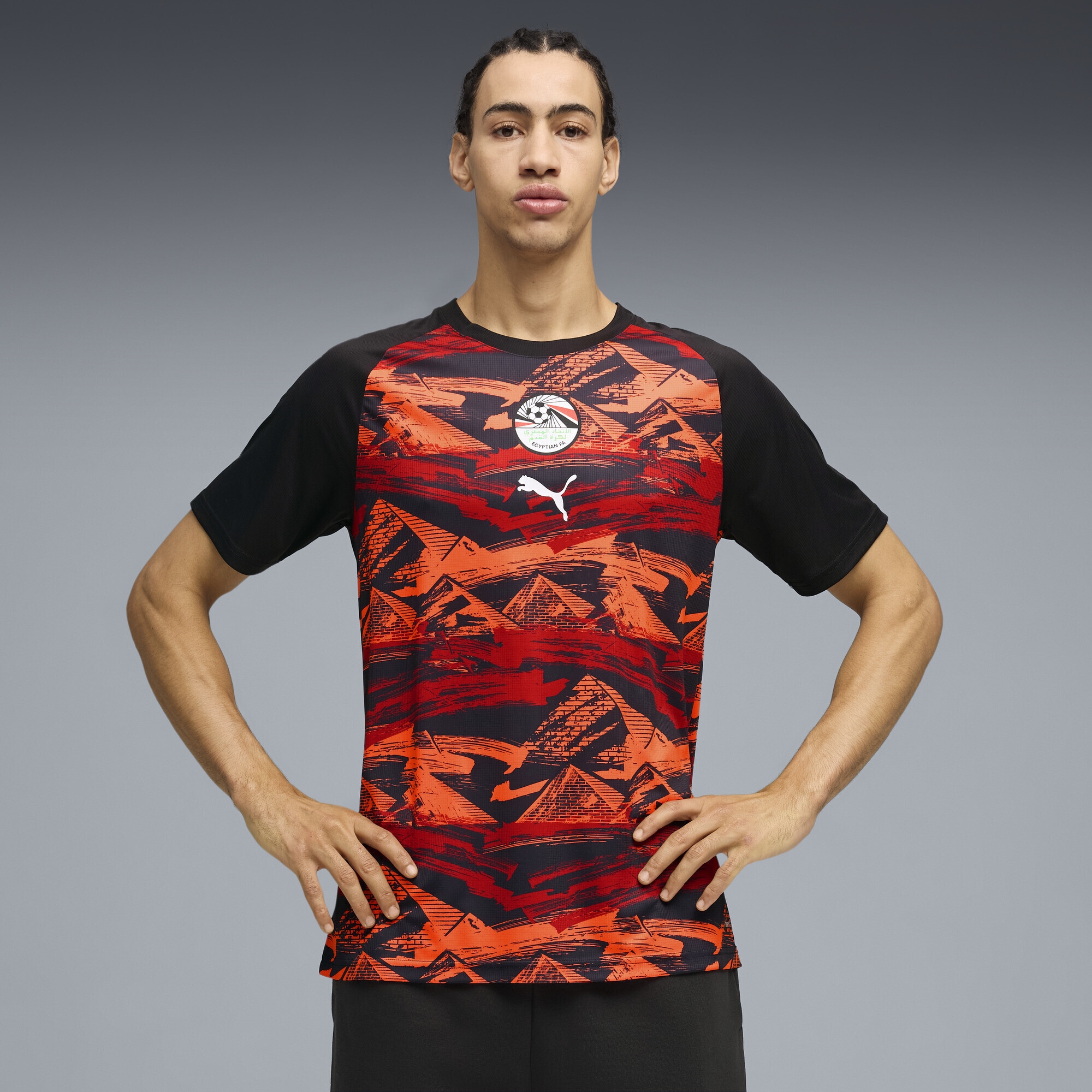 PUMA Trainingsshirt »Ägypten Aufwärmtrikot Herren«